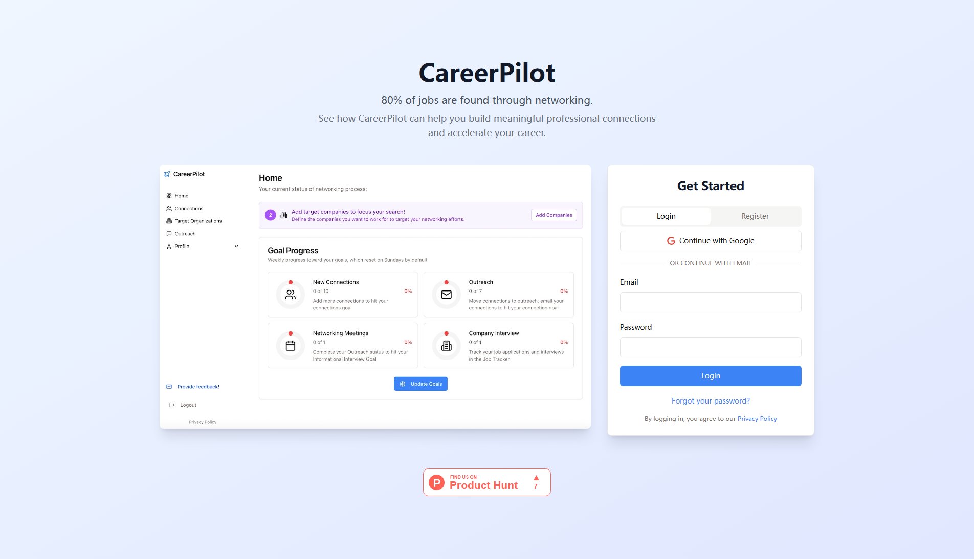 CareerPilot CareerPilot Interface & Screenshots CareerPilot CareerPilot Interface & Screenshots