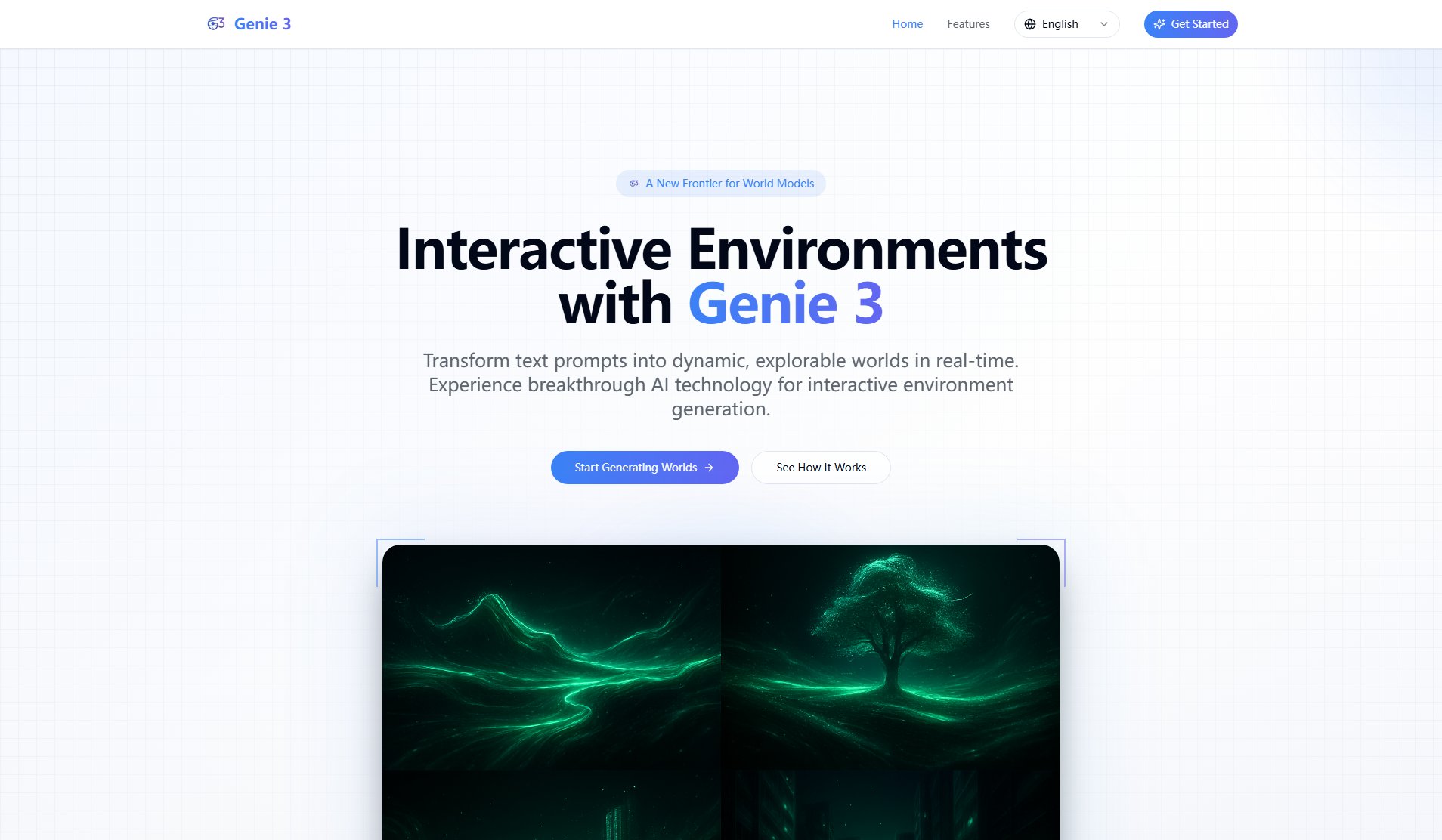 Genie 3 Screenshot Genie 3 Screenshot