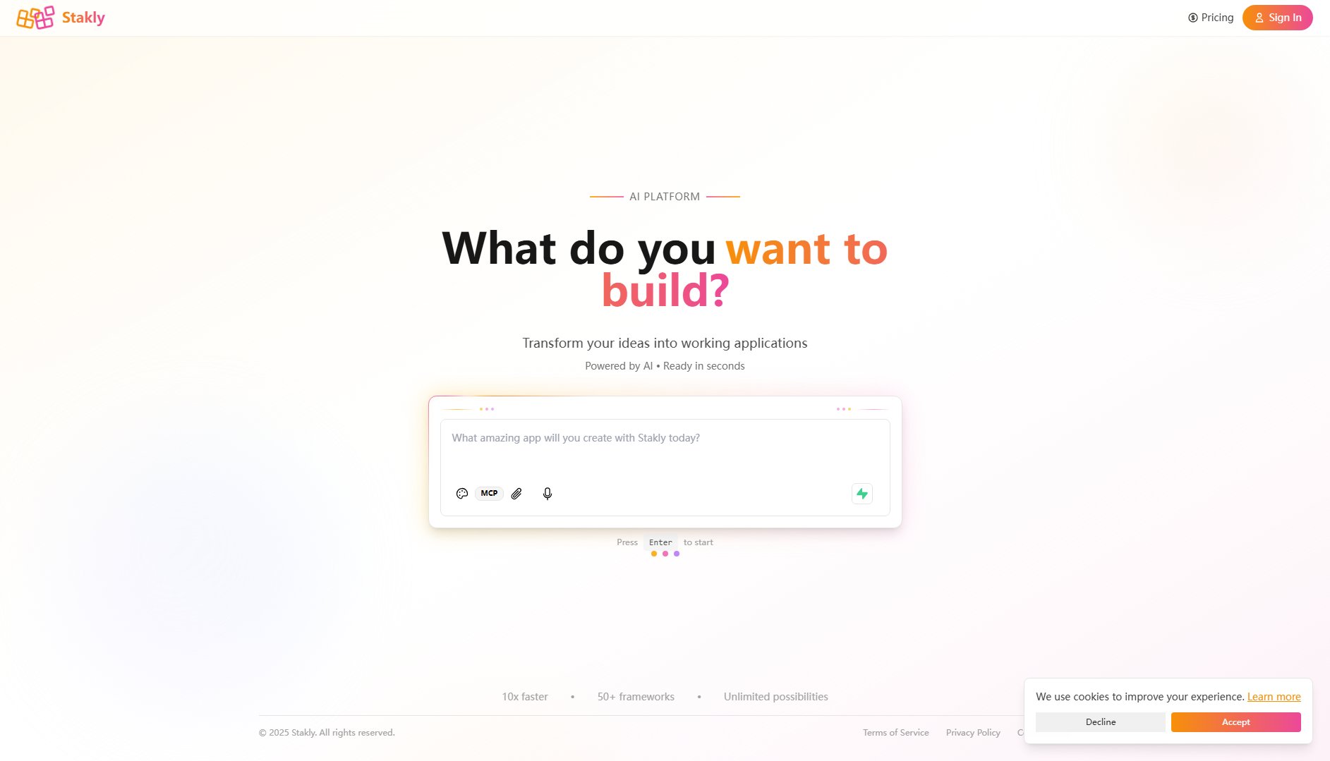 Stakly Stakly Interface & Screenshots