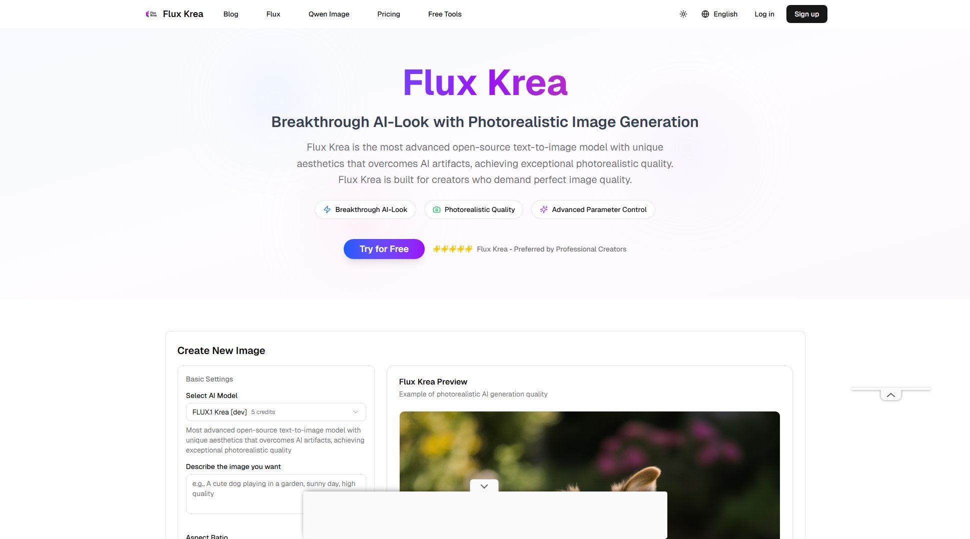 Flux Krea Flux Krea Interface & Screenshots Flux Krea Flux Krea Interface & Screenshots