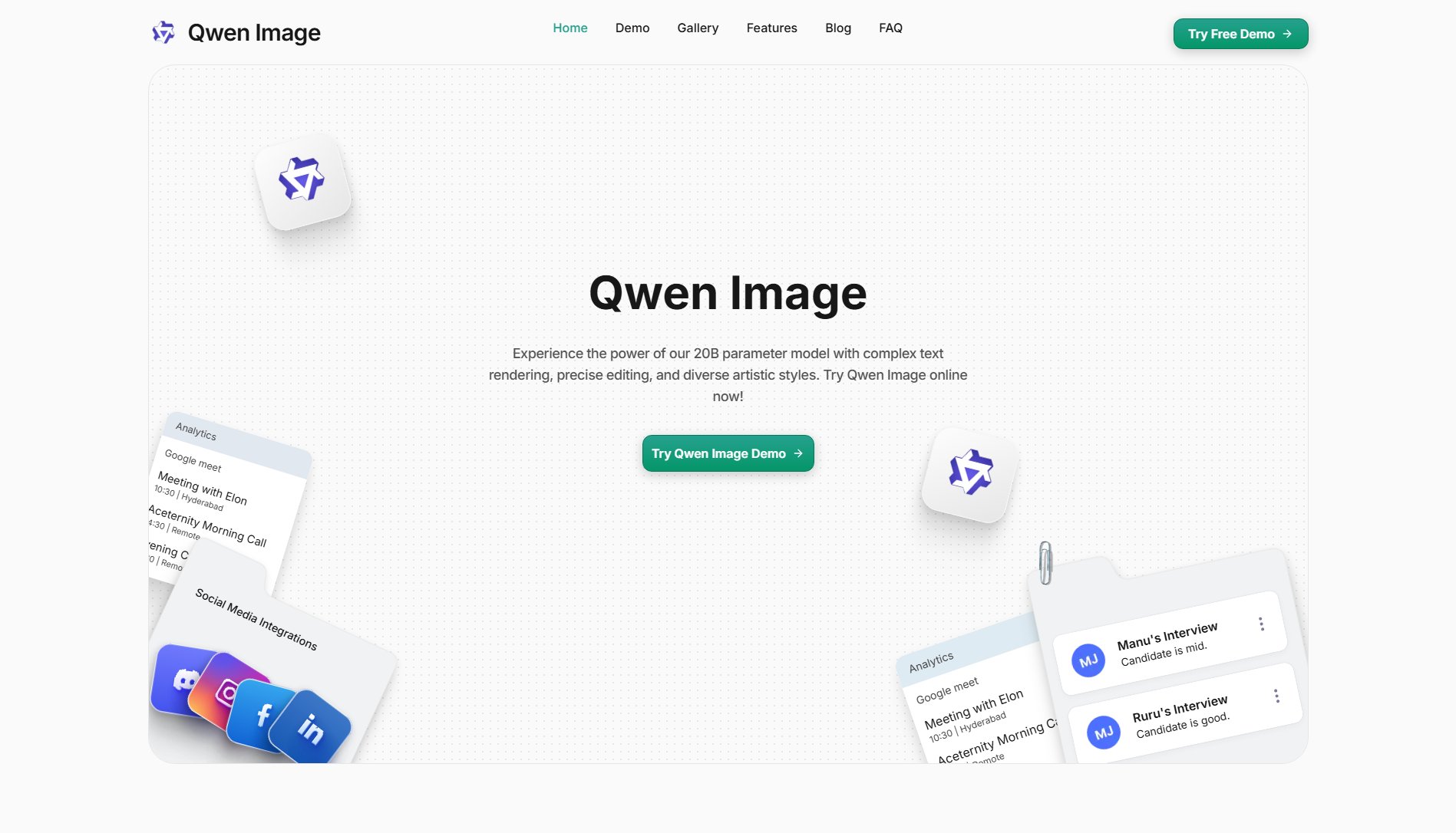 Qwen Image Qwen Image Interface & Screenshots Qwen Image Qwen Image Interface & Screenshots
