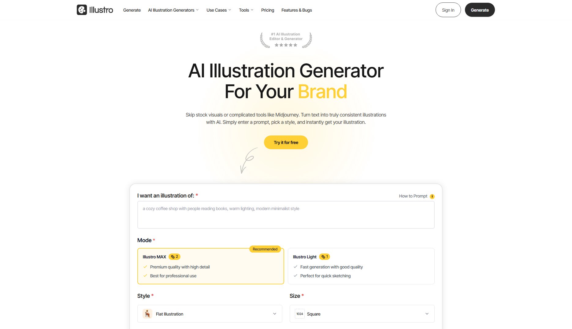 Illustro Illustro Interface & Screenshots Illustro Illustro Interface & Screenshots