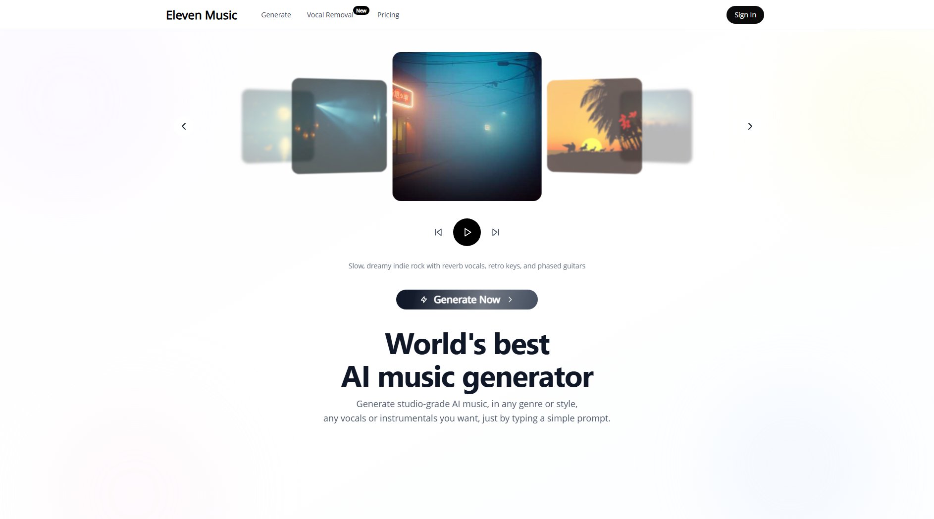 Eleven Music Screenshot