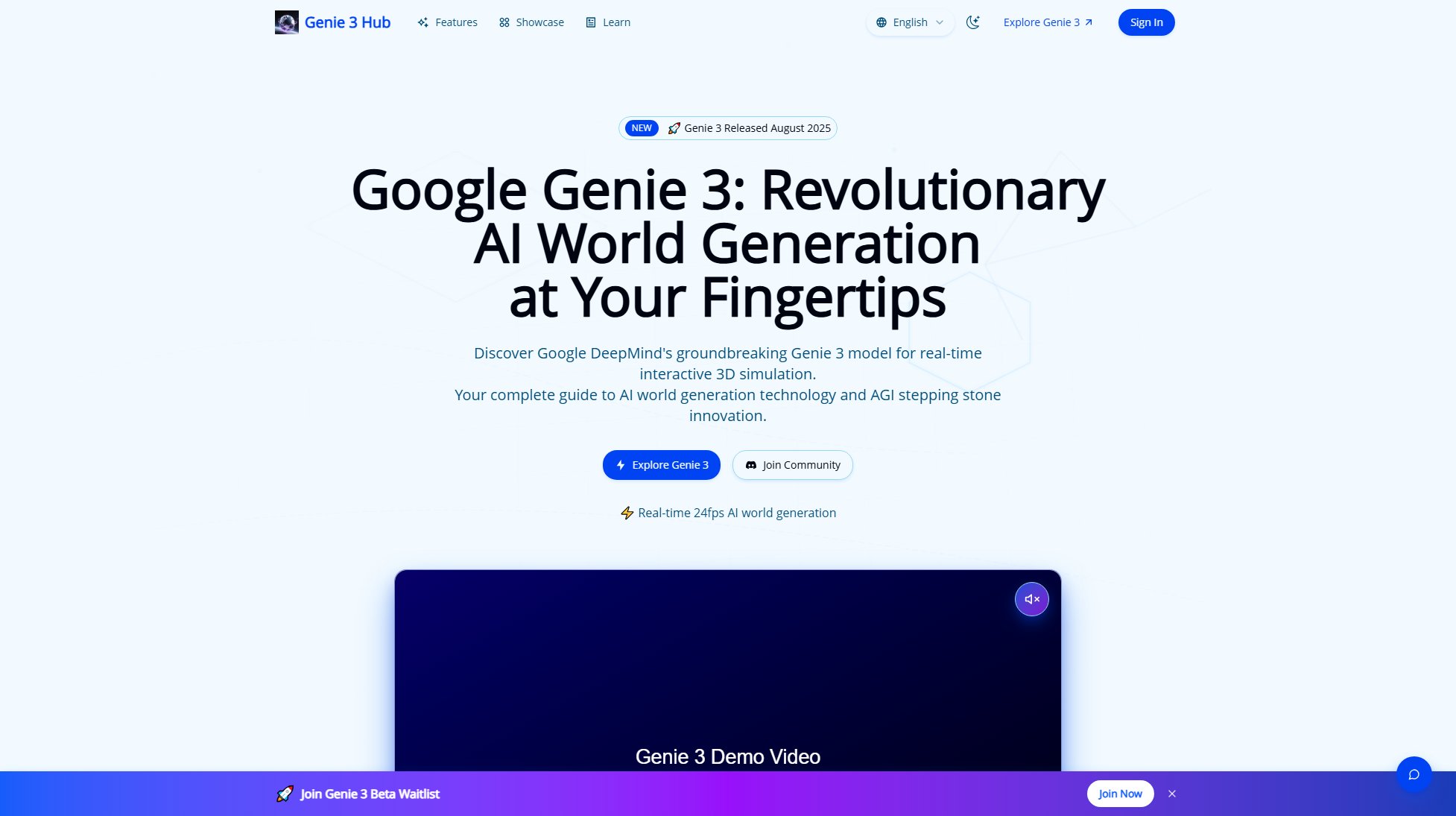 Genie 3 Hub Genie 3 Hub Interface & Screenshots Genie 3 Hub Genie 3 Hub Interface & Screenshots