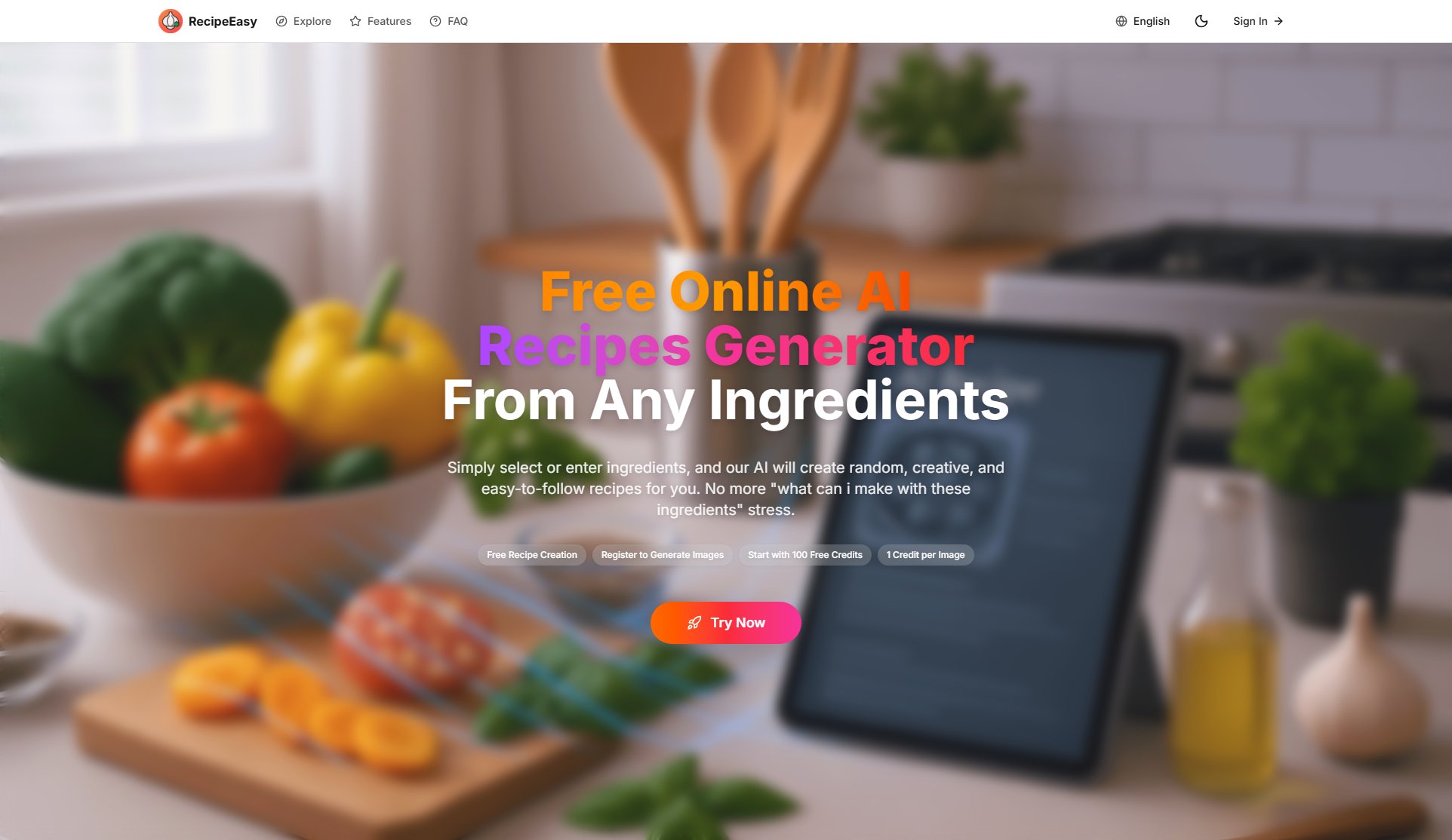 RecipeEasy RecipeEasy Interface & Screenshots RecipeEasy RecipeEasy Interface & Screenshots
