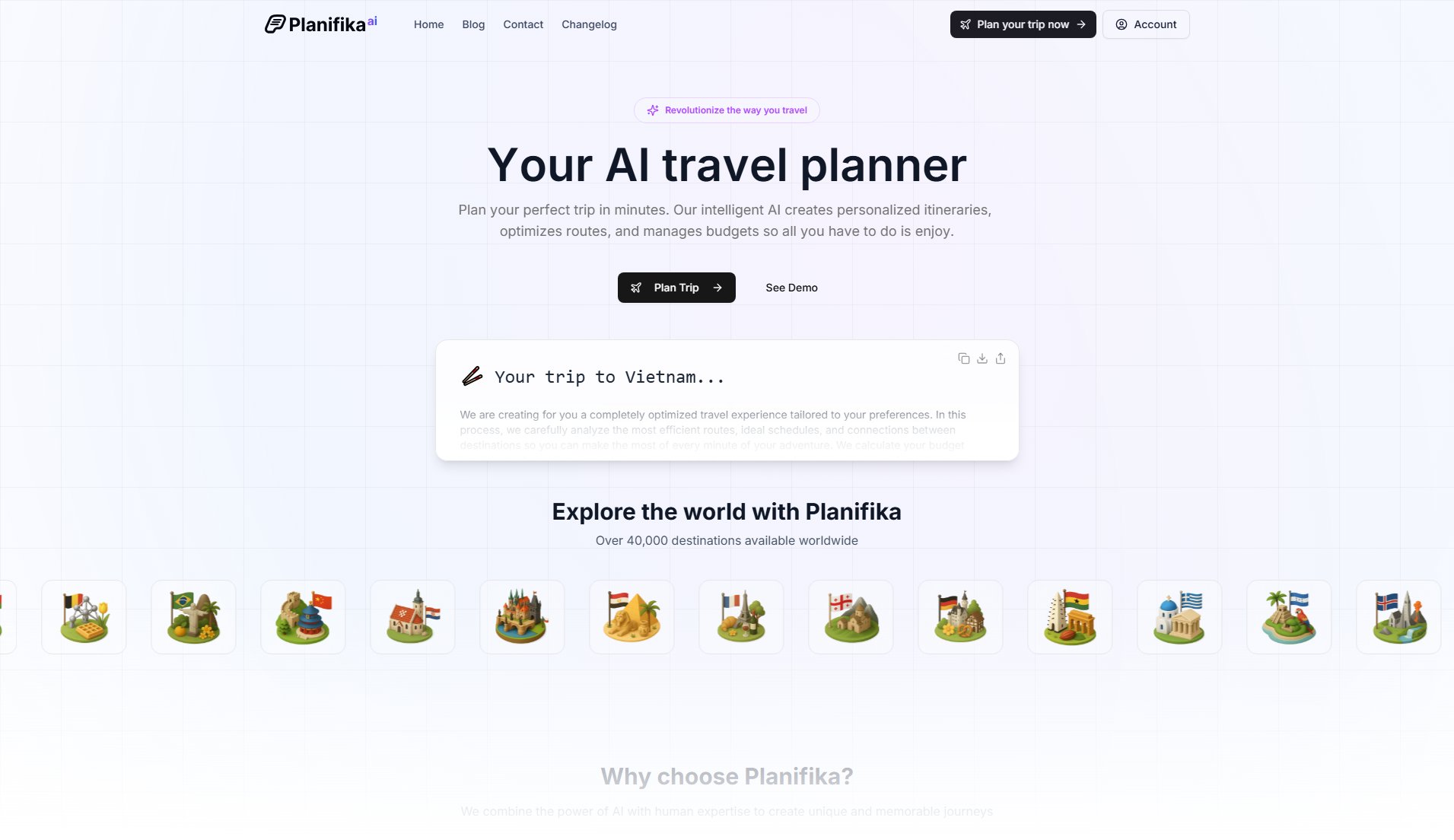 Planifika.ai Planifika.ai Interface & Screenshots Planifika.ai Planifika.ai Interface & Screenshots