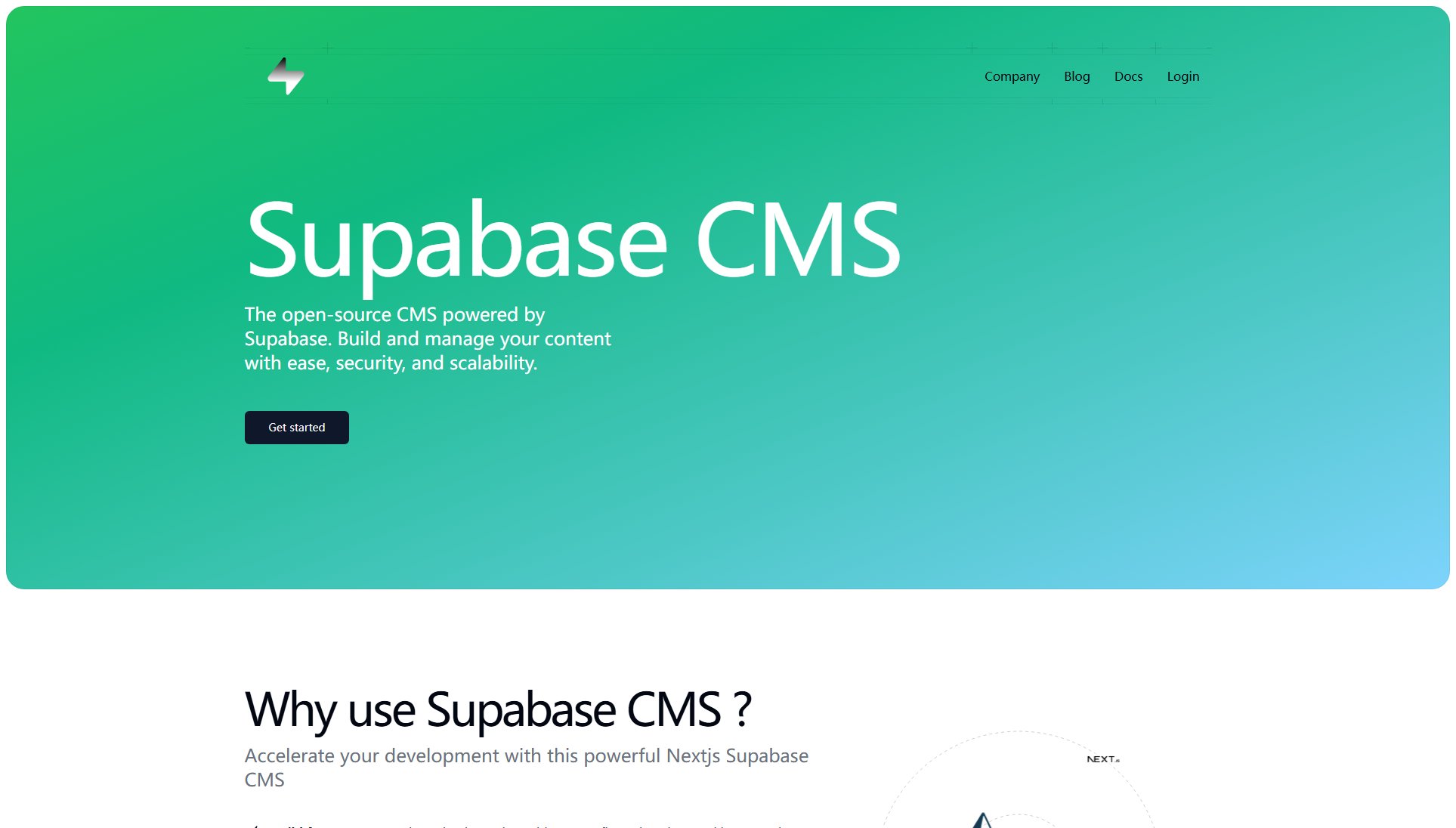 Supabase CMS Supabase CMS Interface & Screenshots Supabase CMS Supabase CMS Interface & Screenshots