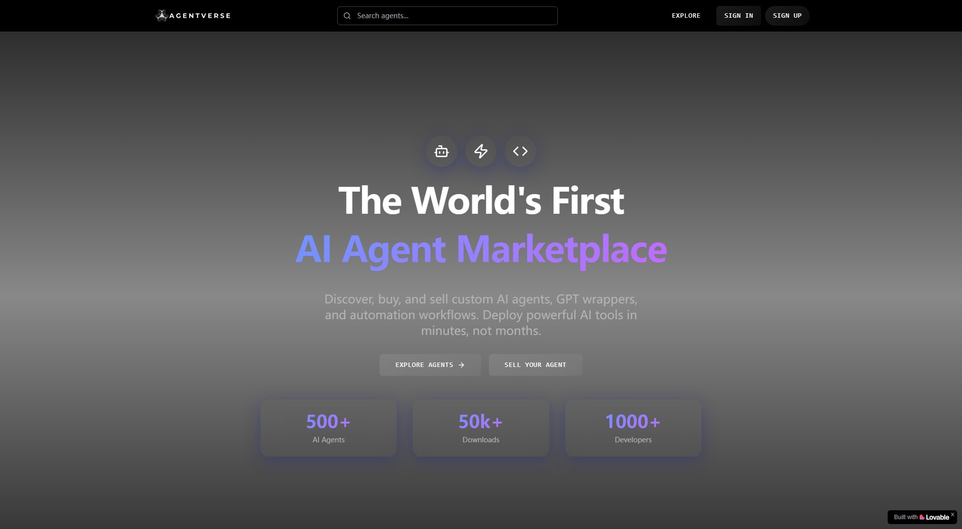 AgentHub AgentHub Interface & Screenshots AgentHub AgentHub Interface & Screenshots