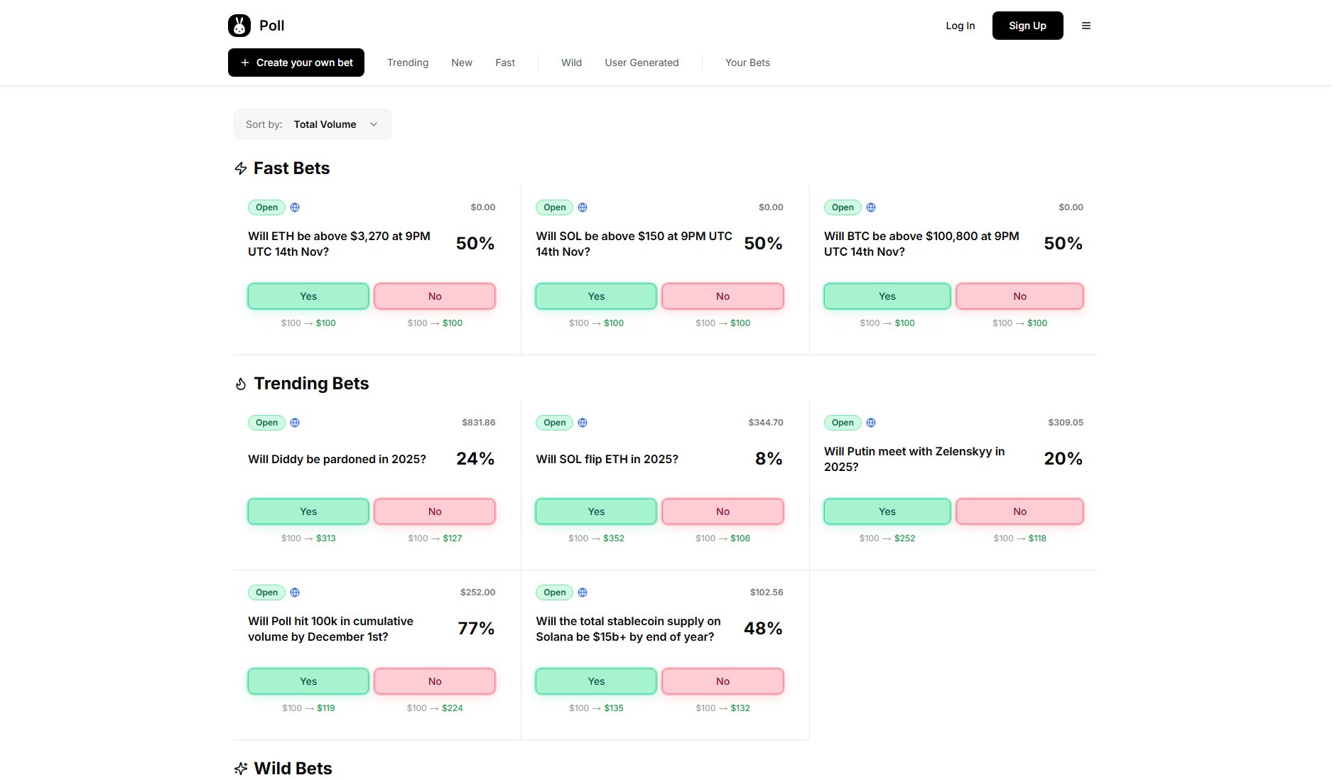 Poll Poll Interface & Screenshots Poll Poll Interface & Screenshots
