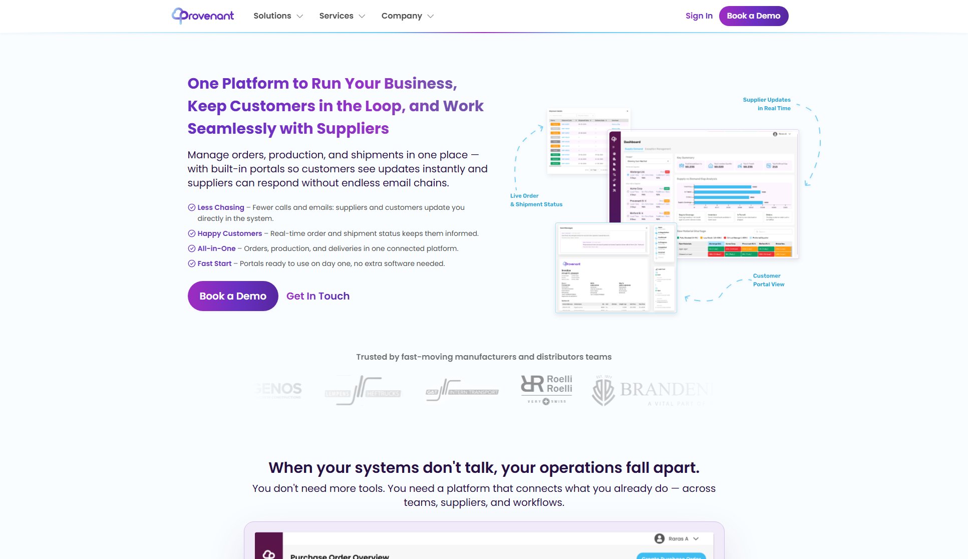 Provenant Screenshot