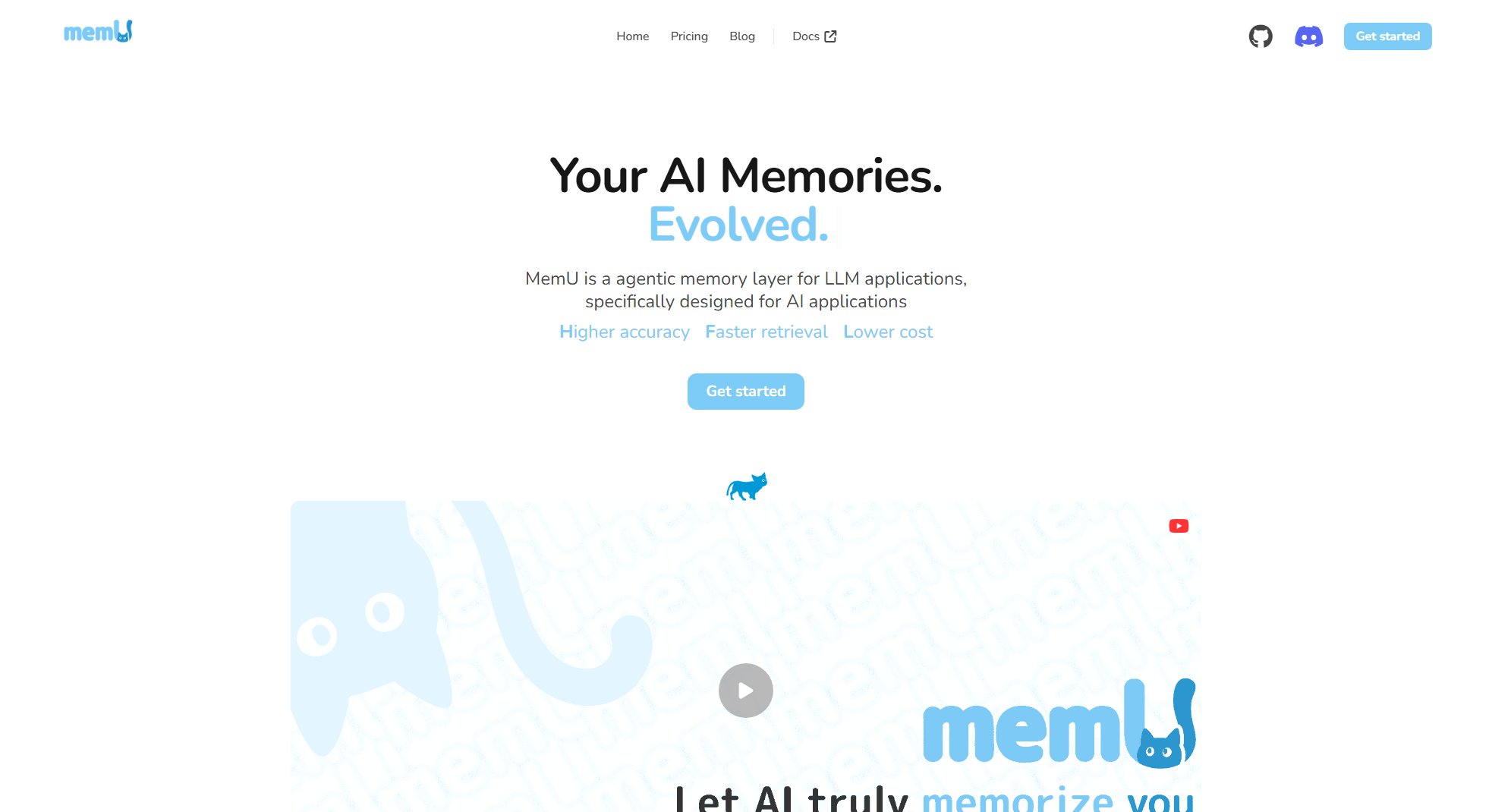 MemU MemU Interface & Screenshots