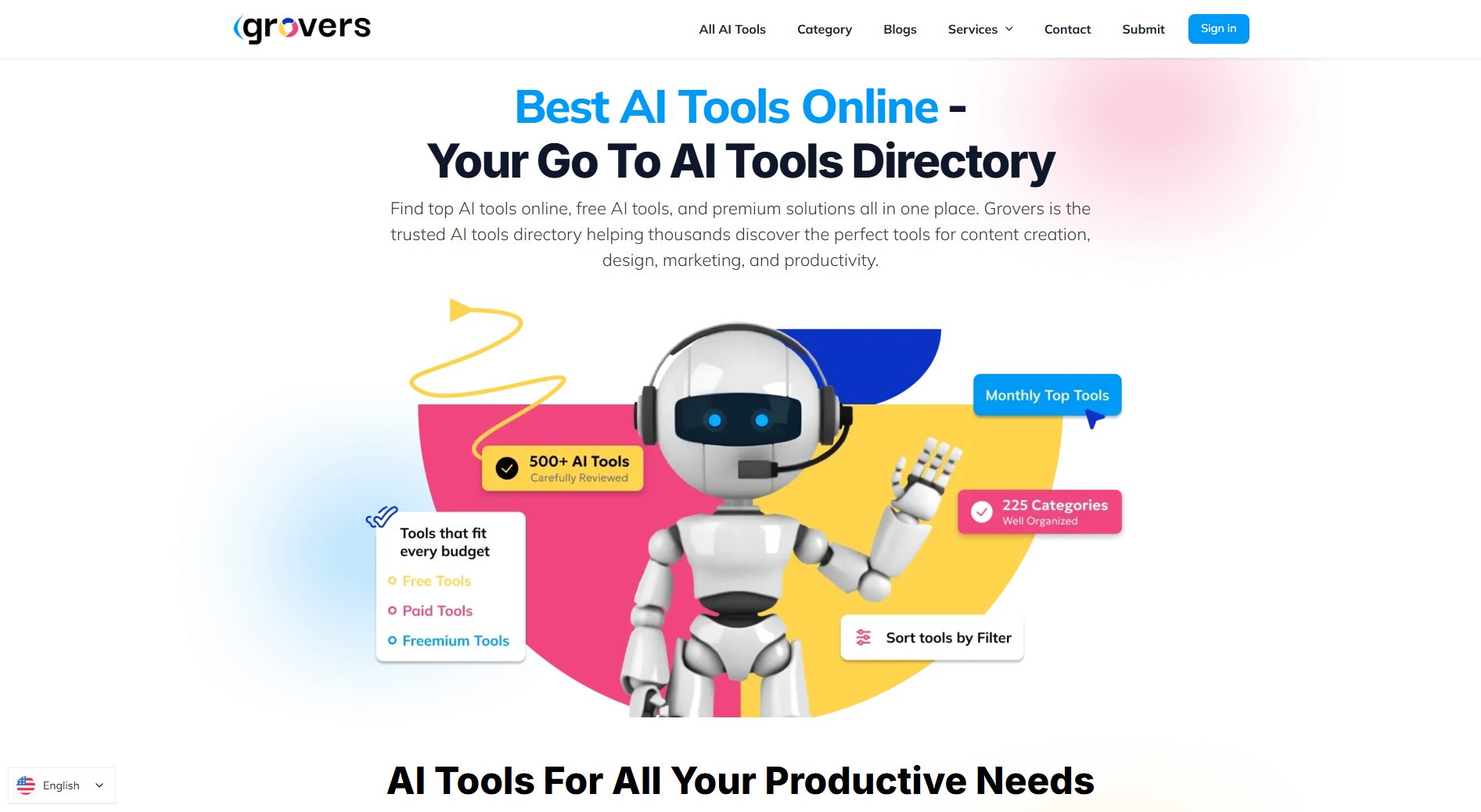 Grovers Grovers Interface & Screenshots