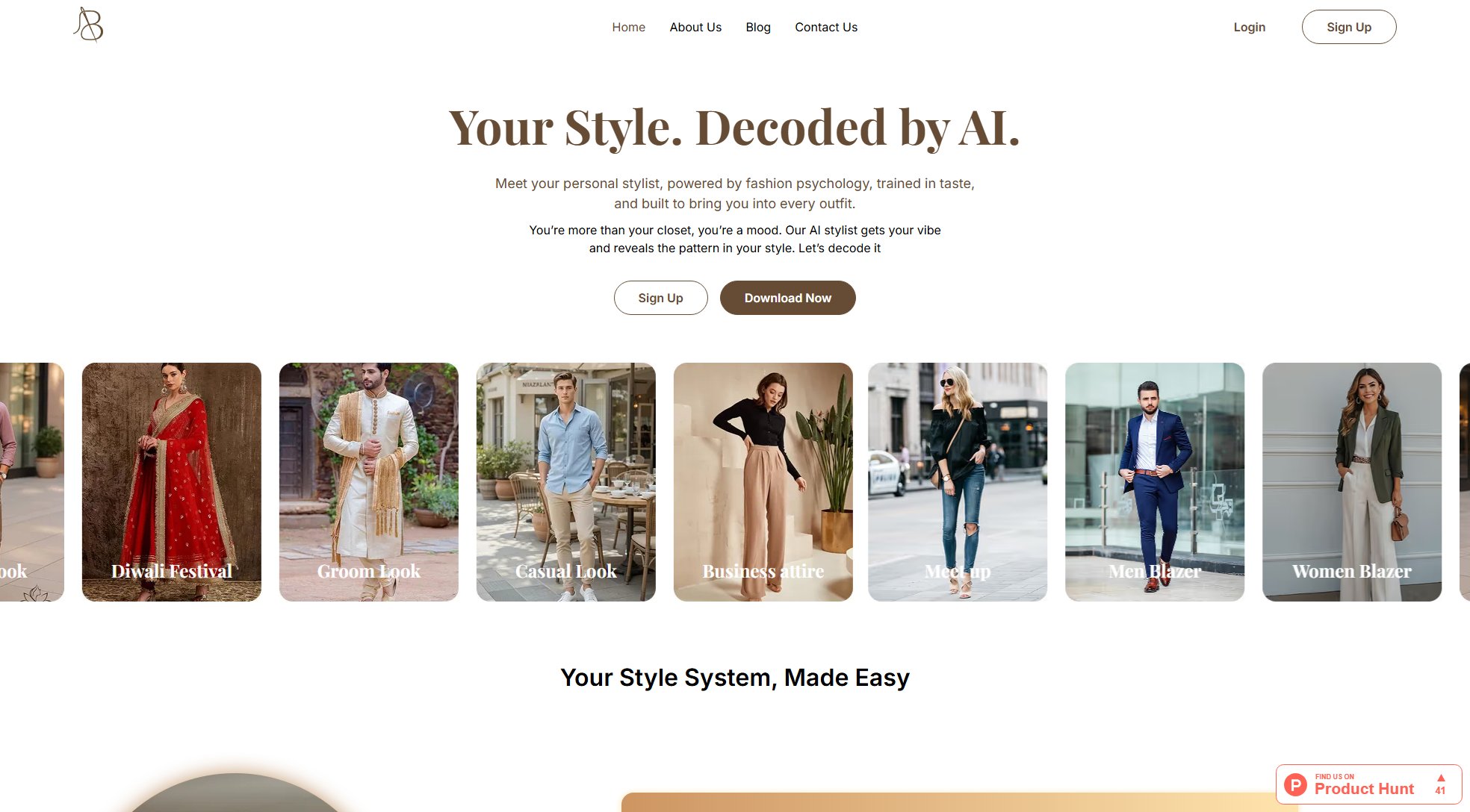 BeSpoke AI Stylist BeSpoke AI Stylist Interface & Screenshots BeSpoke AI Stylist BeSpoke AI Stylist Interface & Screenshots