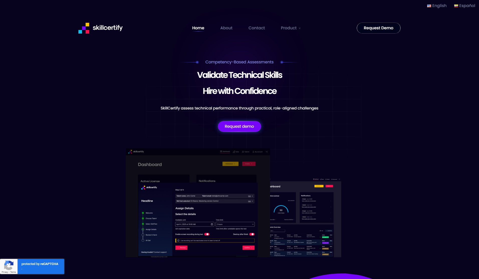 SkillCertify Screenshot