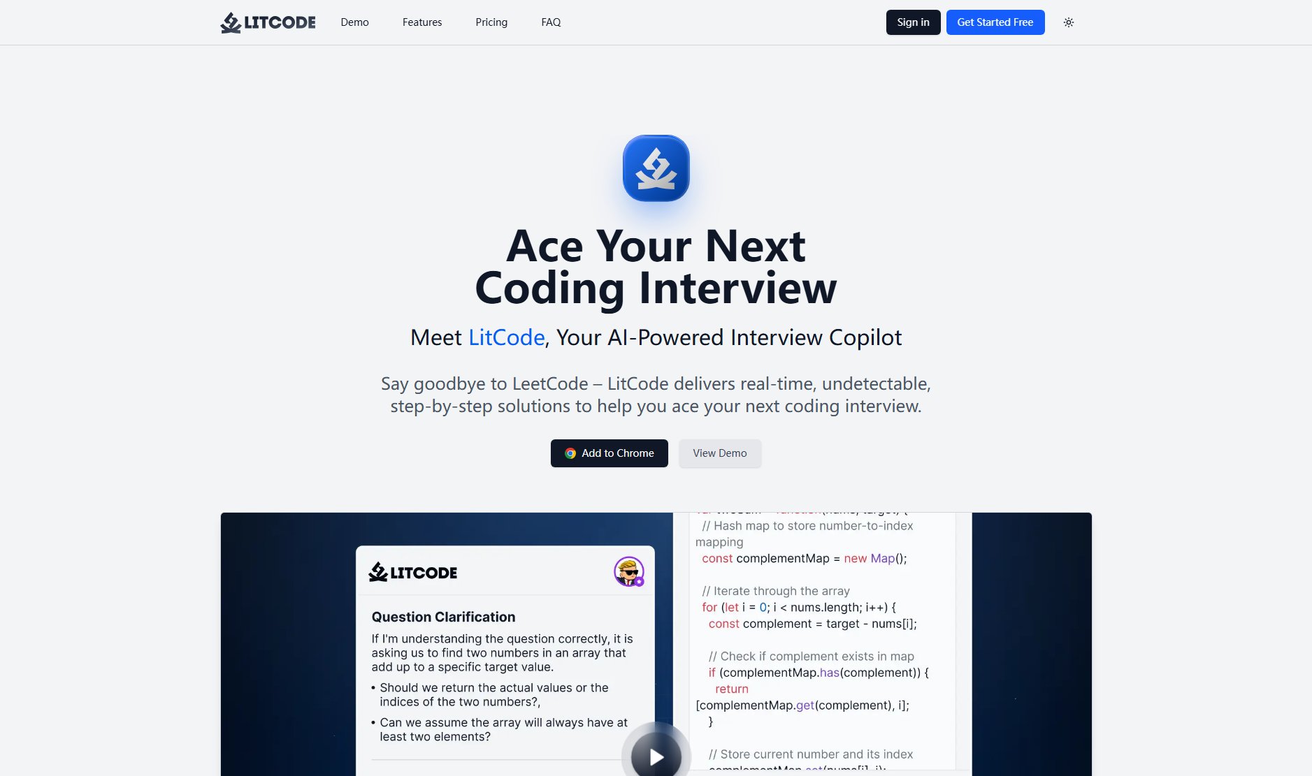 LitCode LitCode Interface & Screenshots