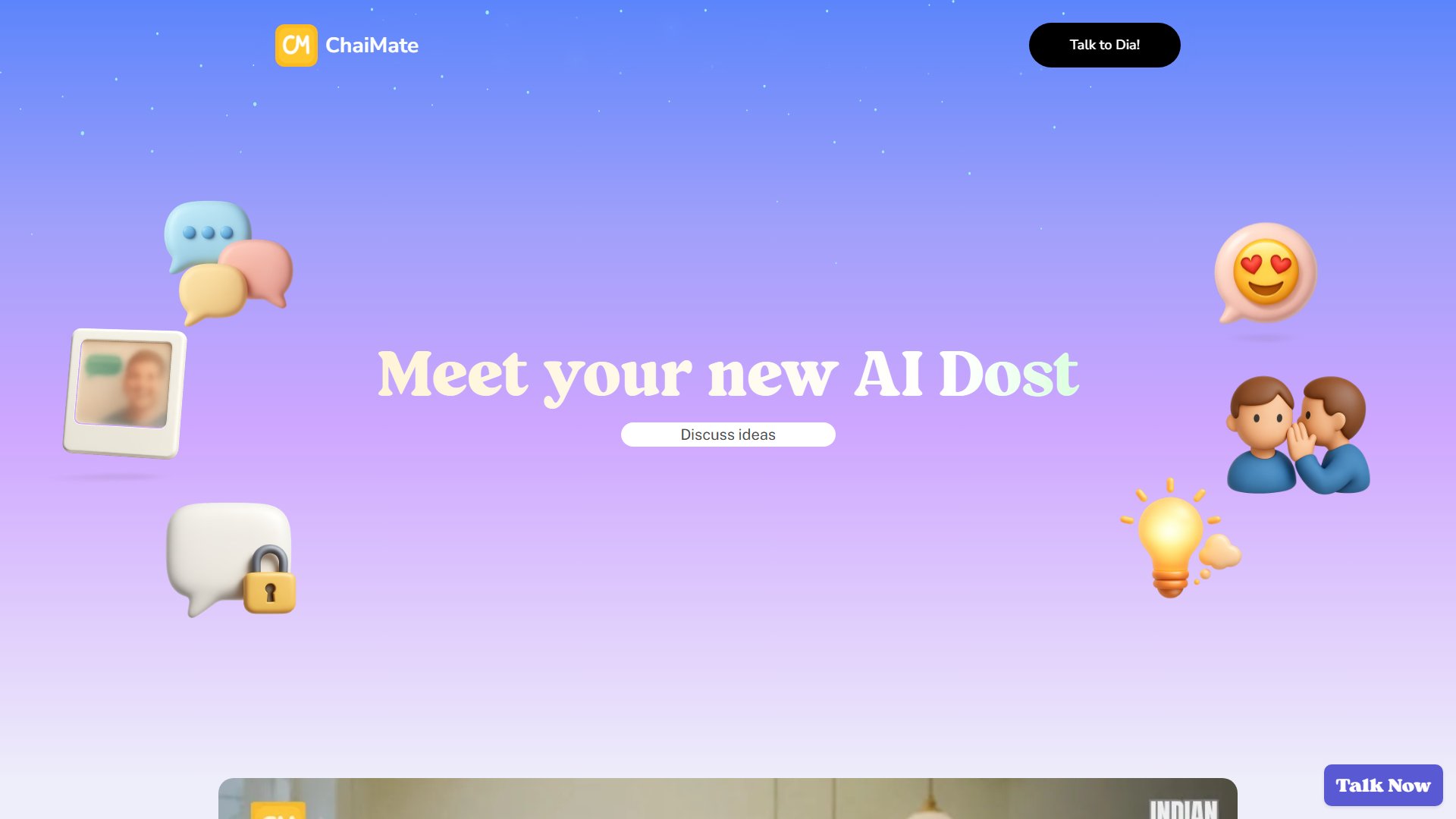Dia - your AI Dost Screenshot Dia - your AI Dost Screenshot