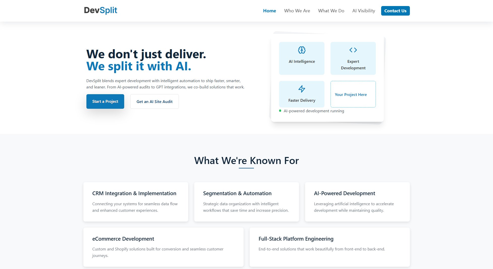 DevSplit DevSplit Interface & Screenshots DevSplit DevSplit Interface & Screenshots