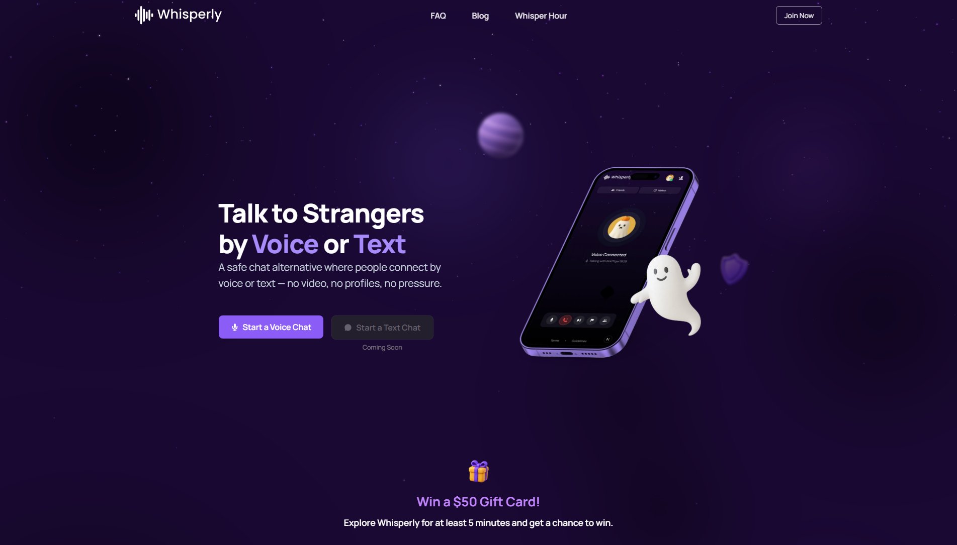 Whisperly Whisperly Interface & Screenshots Whisperly Whisperly Interface & Screenshots