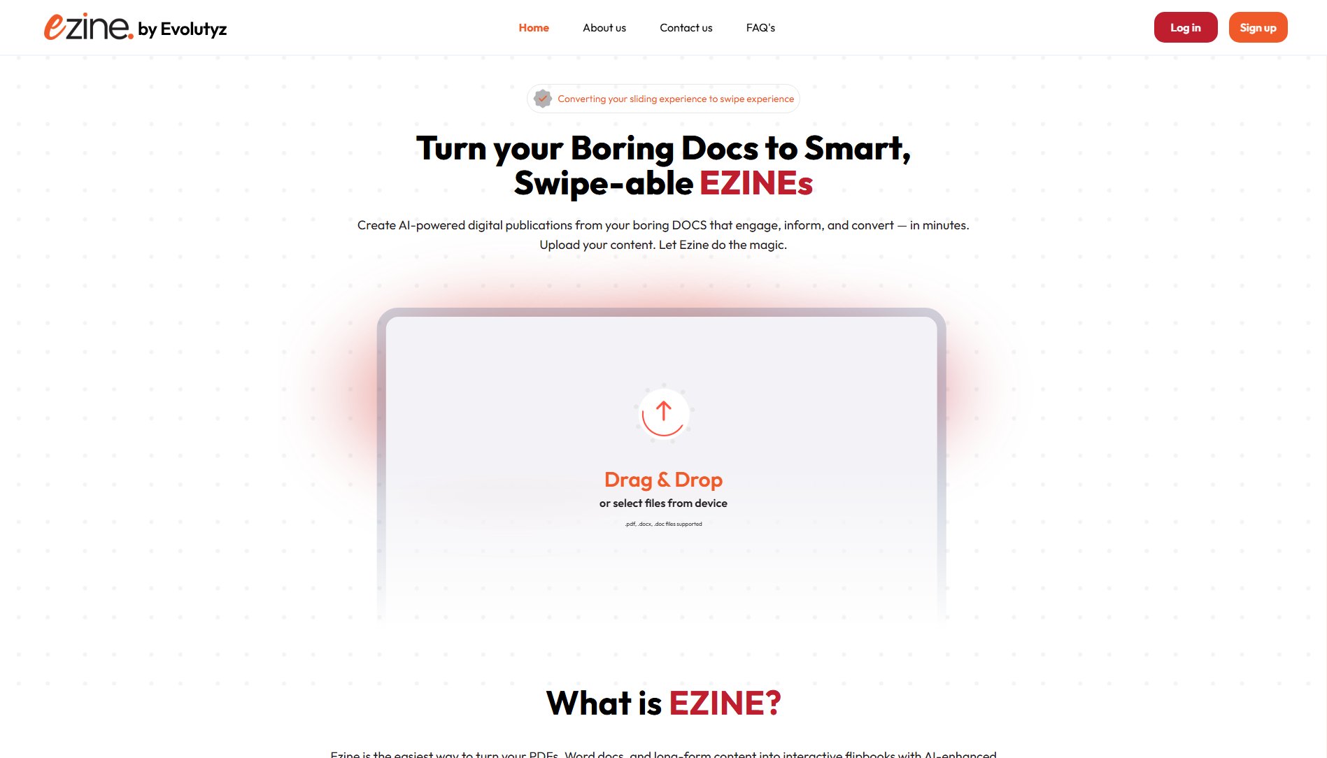 EZine EZine Interface & Screenshots EZine EZine Interface & Screenshots