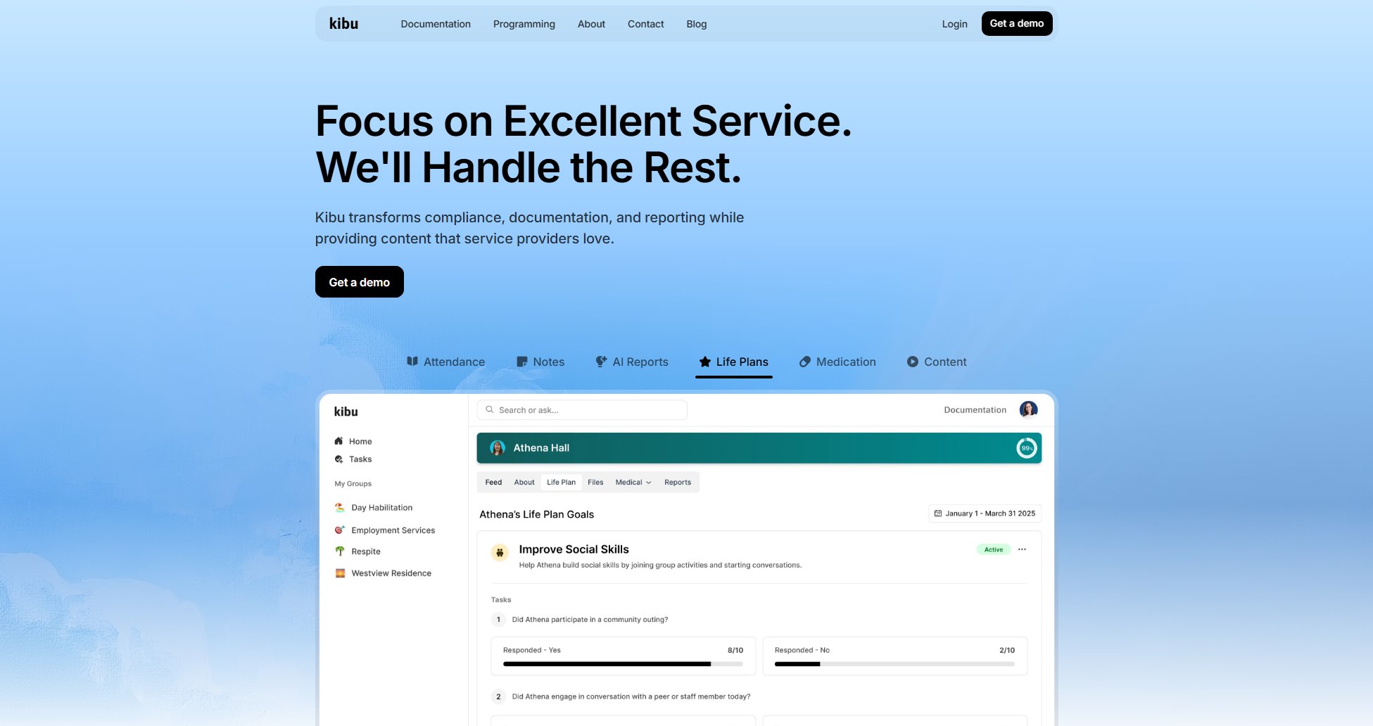 Kibu Kibu Interface & Screenshots