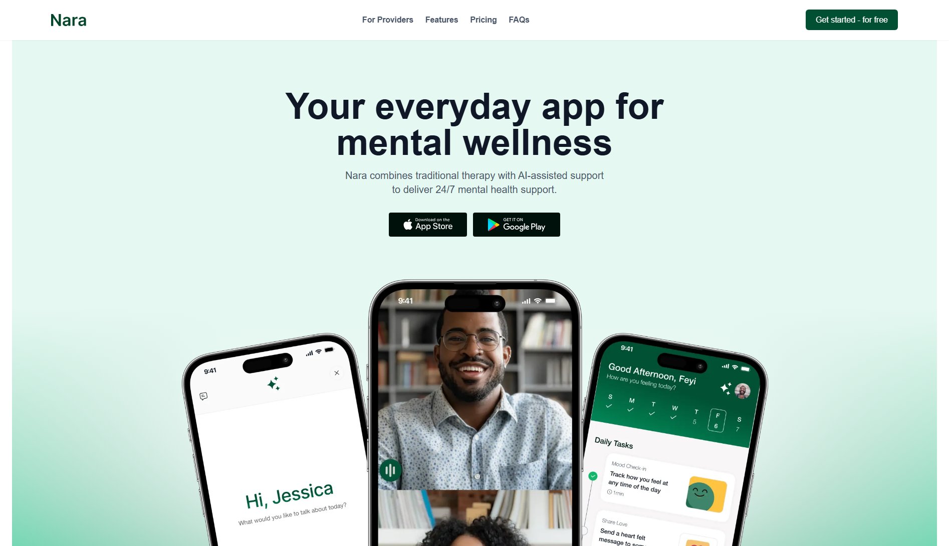 Nara Therapy Nara Therapy Interface & Screenshots Nara Therapy Nara Therapy Interface & Screenshots