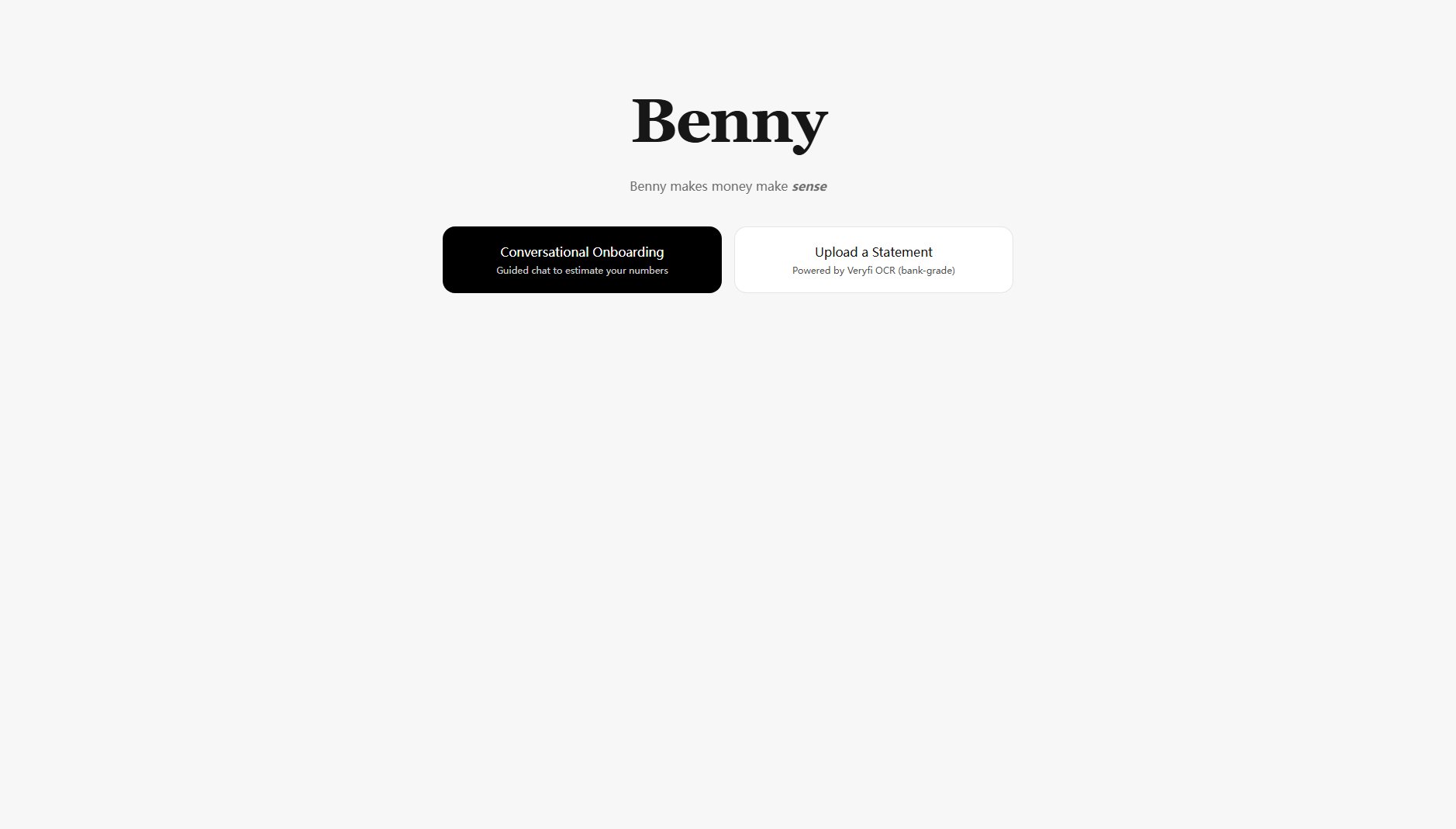 Benny Benny Interface & Screenshots Benny Benny Interface & Screenshots