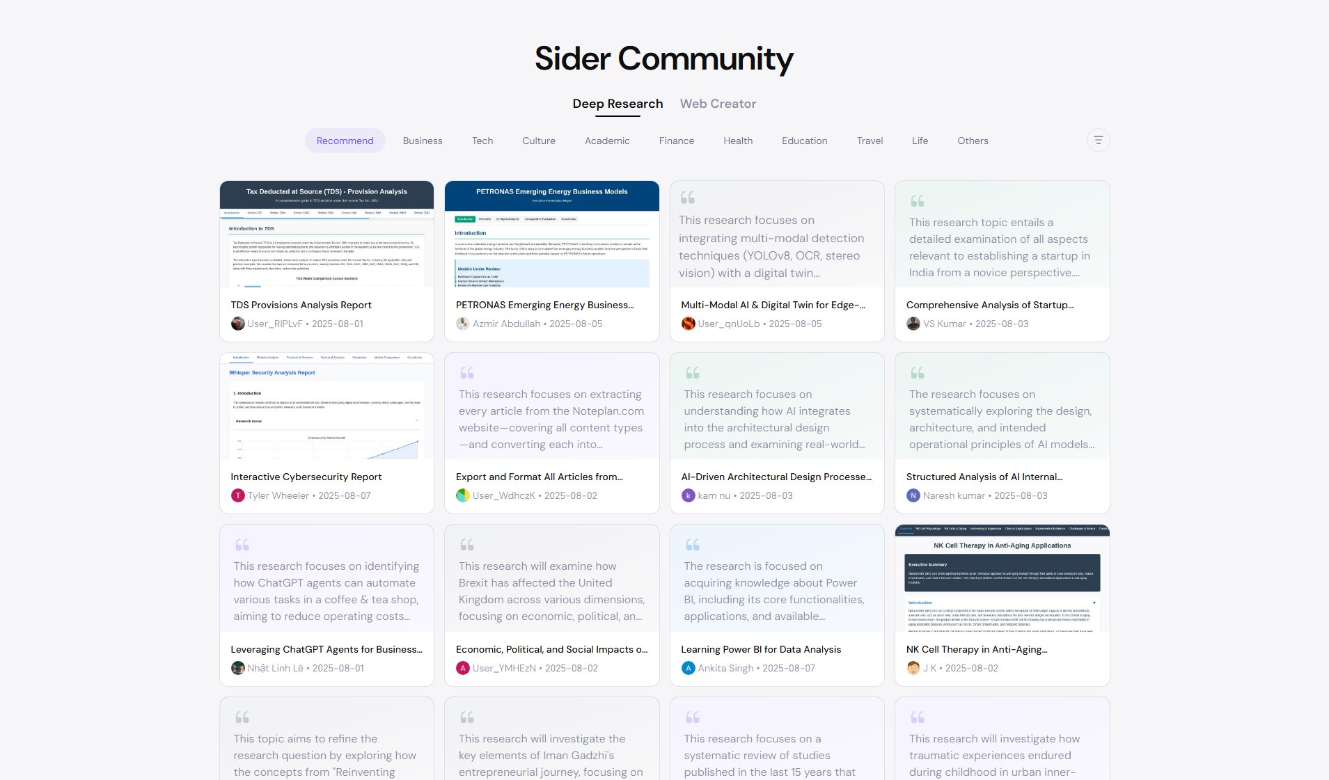 Sider Community Sider Community Interface & Screenshots Sider Community Sider Community Interface & Screenshots