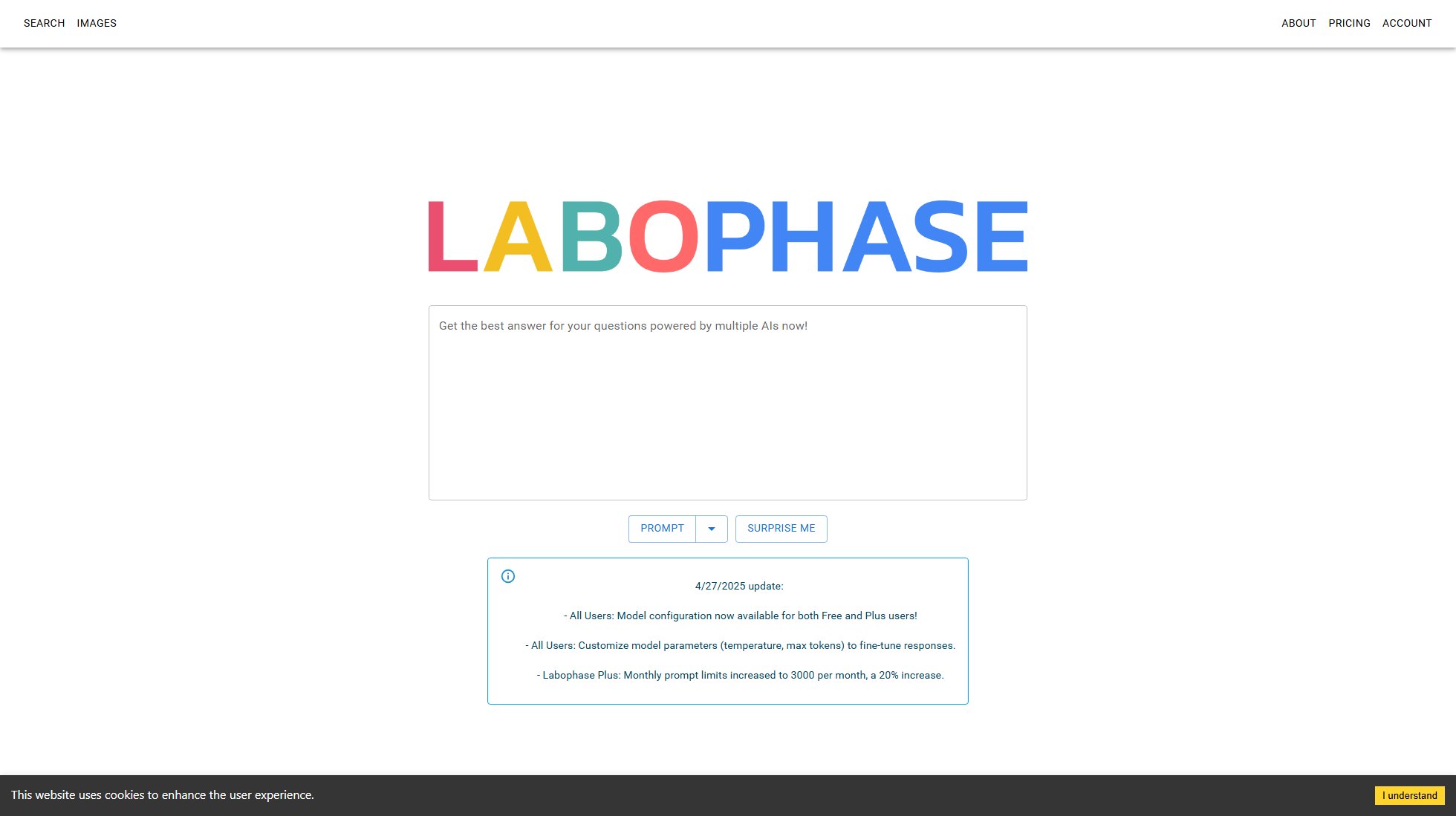 Labophase Labophase Interface & Screenshots