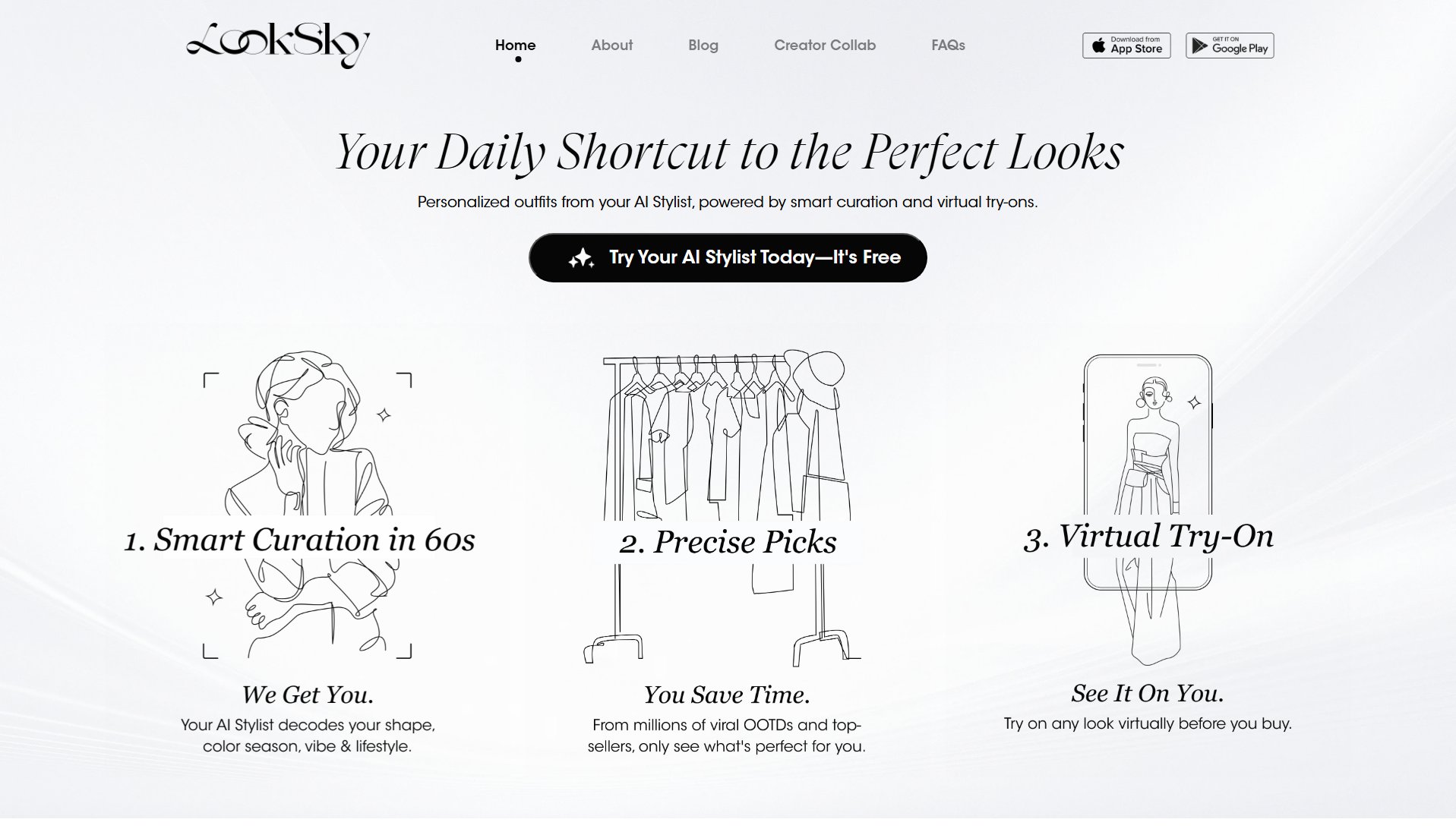 LookSky LookSky Interface & Screenshots