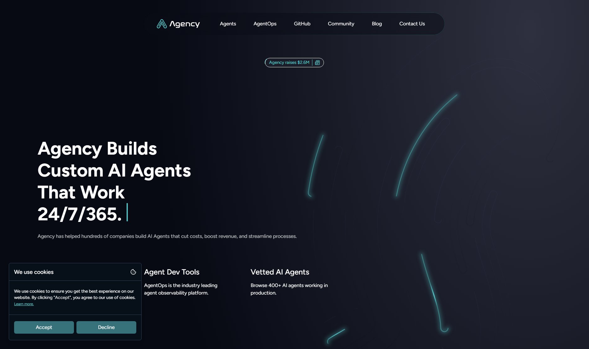Agency AI Agency AI Interface & Screenshots