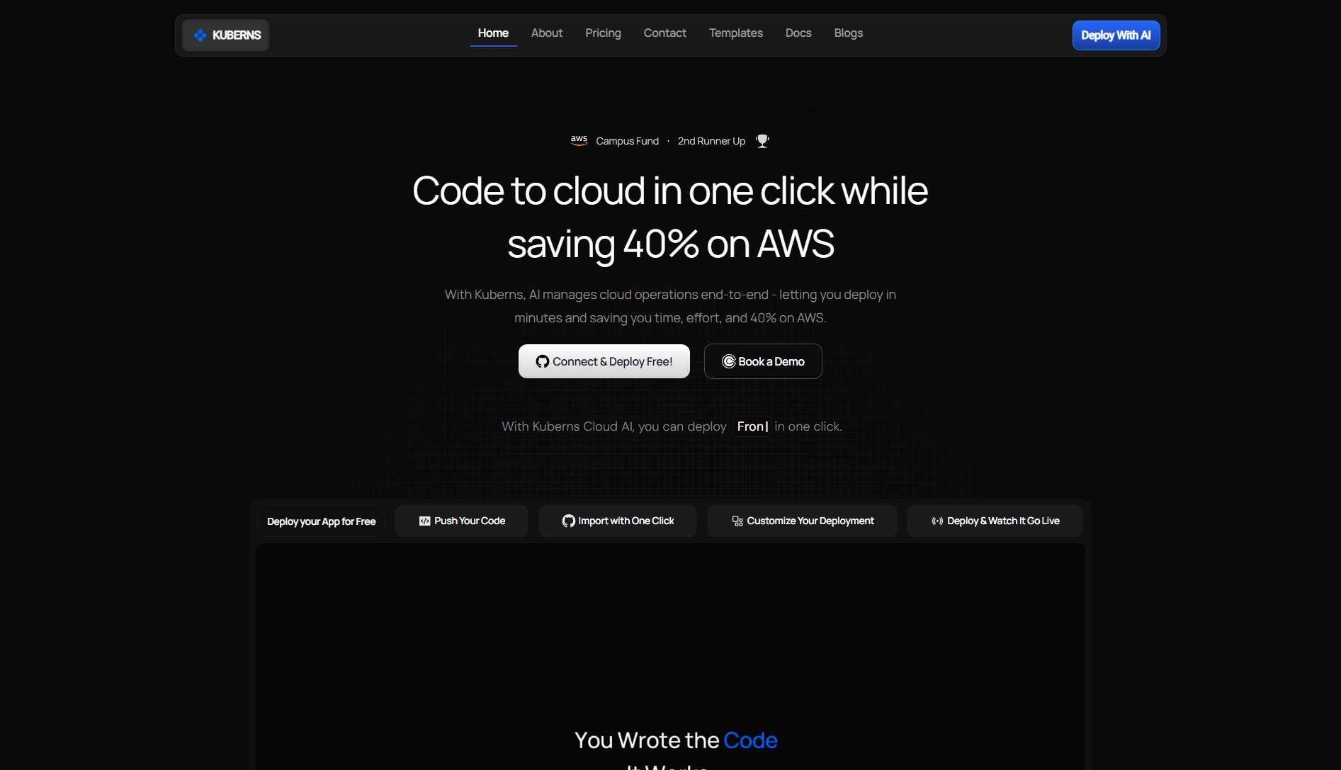 Kuberns Kuberns Interface & Screenshots Kuberns Kuberns Interface & Screenshots