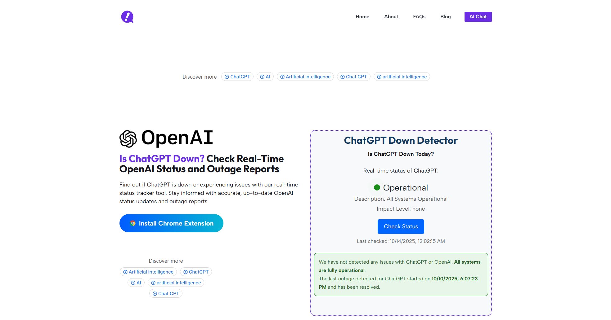 ChatGPT Down Detector ChatGPT Down Detector Interface & Screenshots ChatGPT Down Detector ChatGPT Down Detector Interface & Screenshots