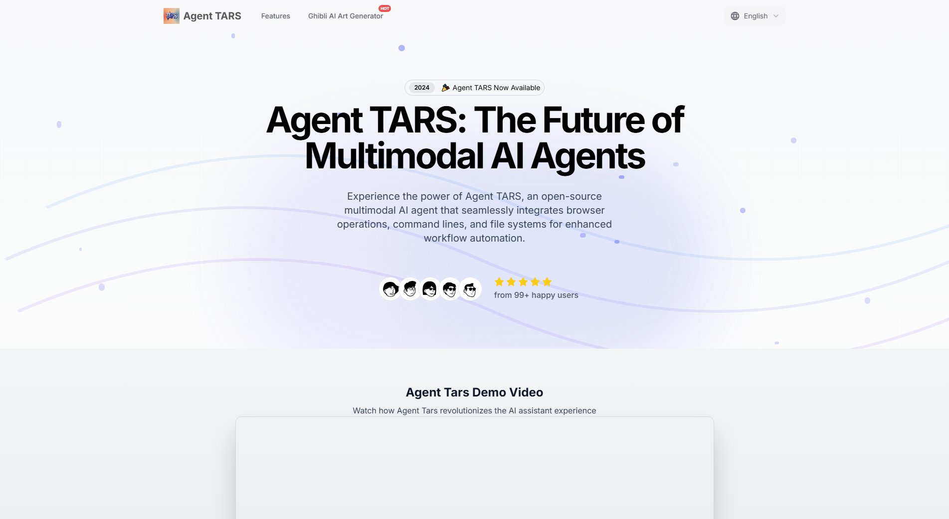 Agent TARS Screenshot