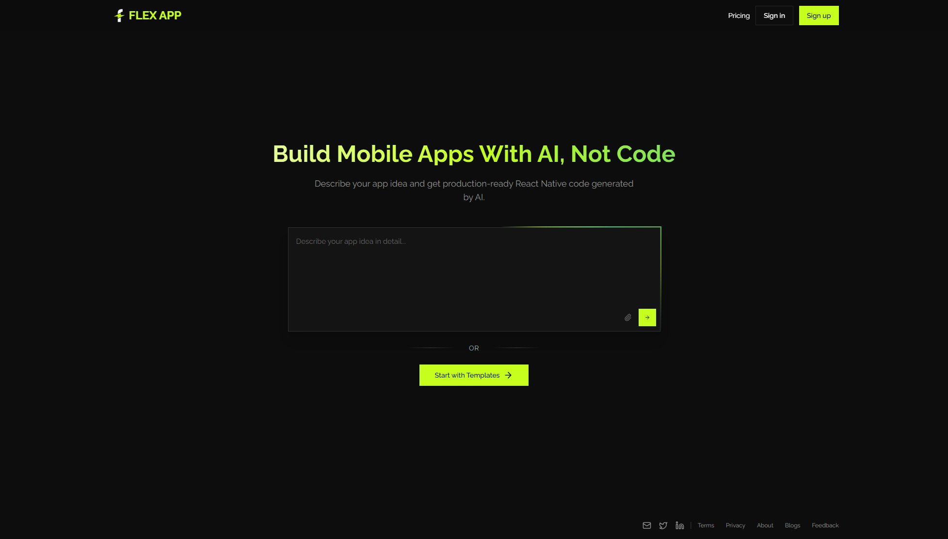 FlexApp FlexApp Interface & Screenshots