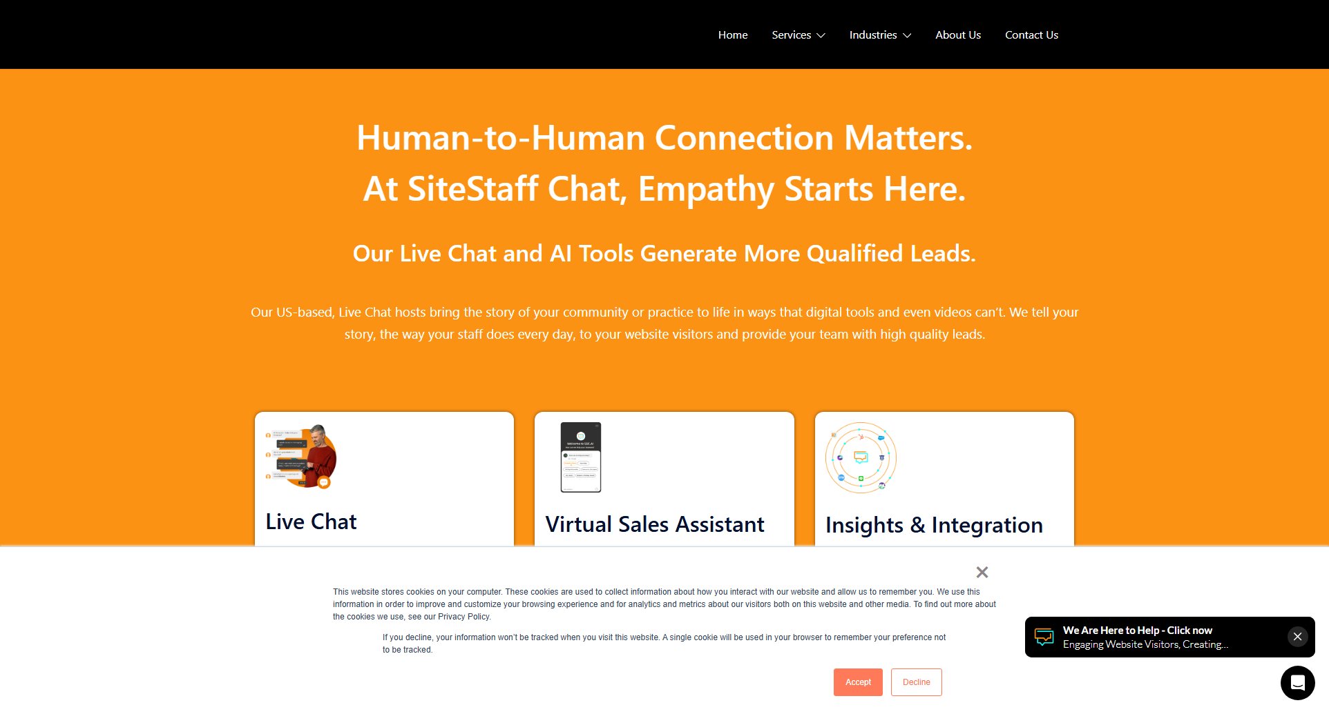 SiteStaff Chat SiteStaff Chat Interface & Screenshots