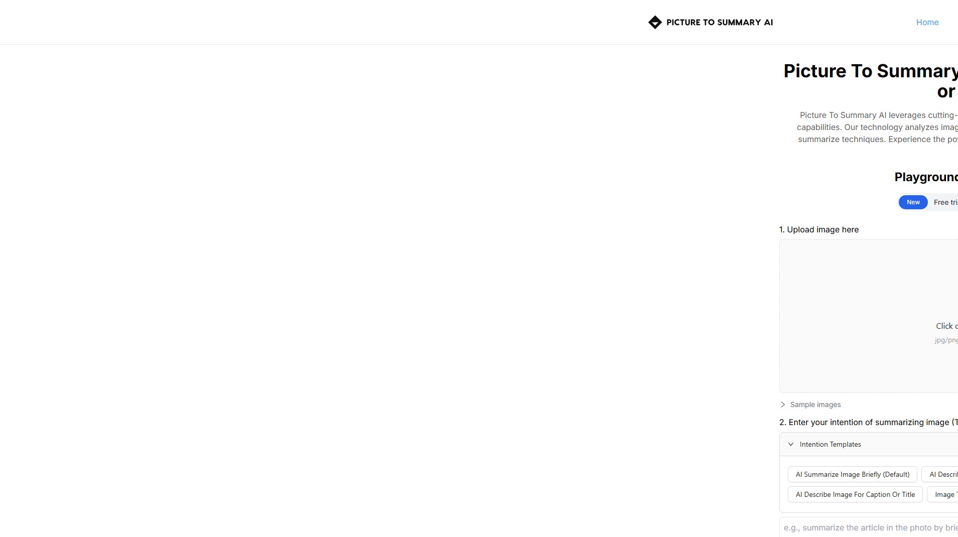 Picture To Summary AI Picture To Summary AI Interface & Screenshots Picture To Summary AI Picture To Summary AI Interface & Screenshots