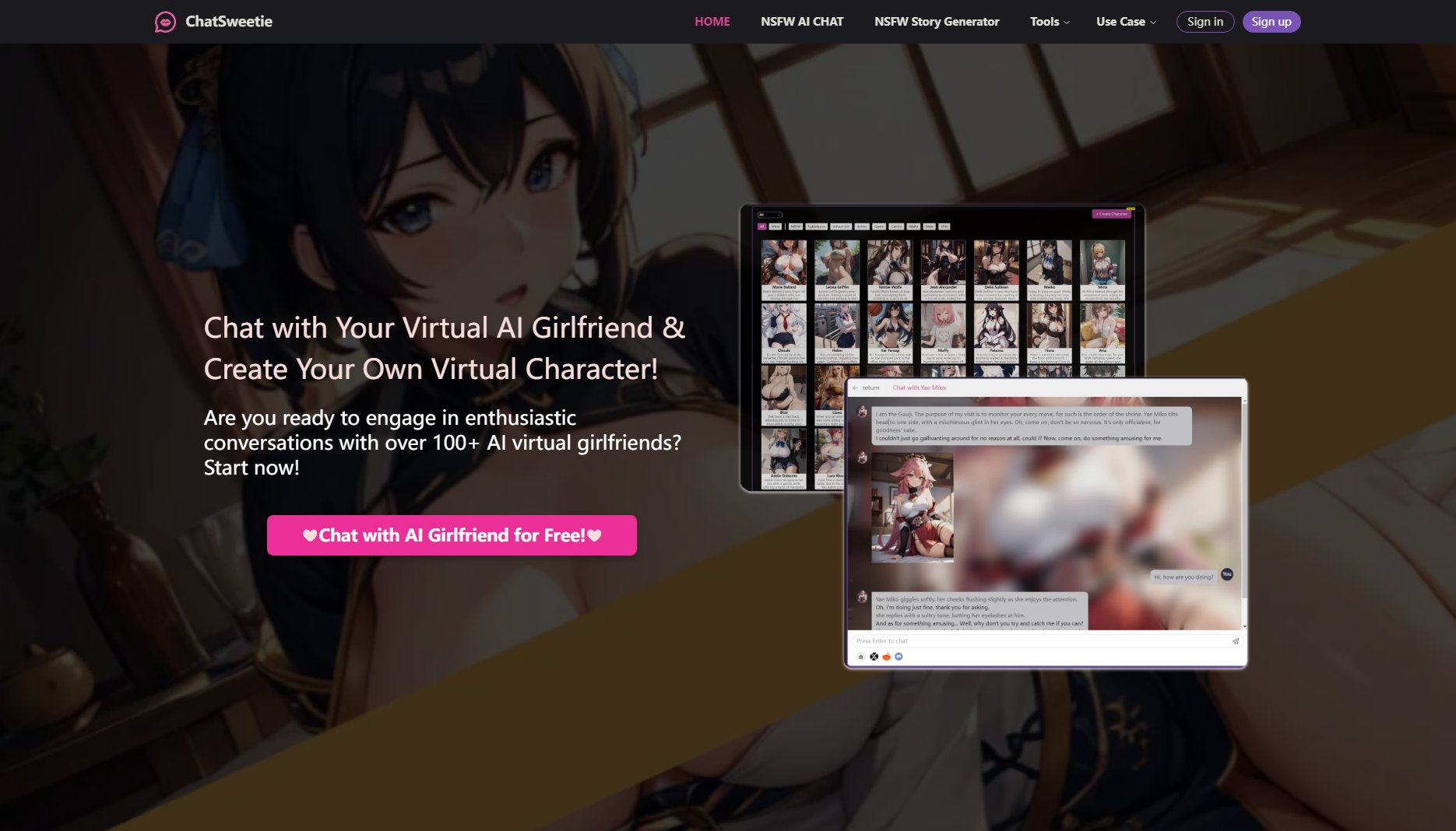 ChatSweetie ChatSweetie Interface & Screenshots