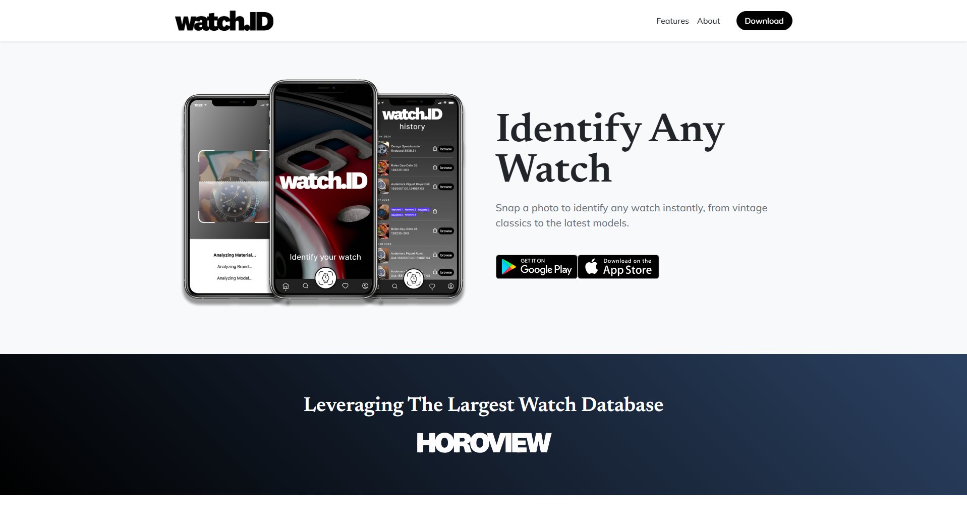 watchID watchID Interface & Screenshots watchID watchID Interface & Screenshots