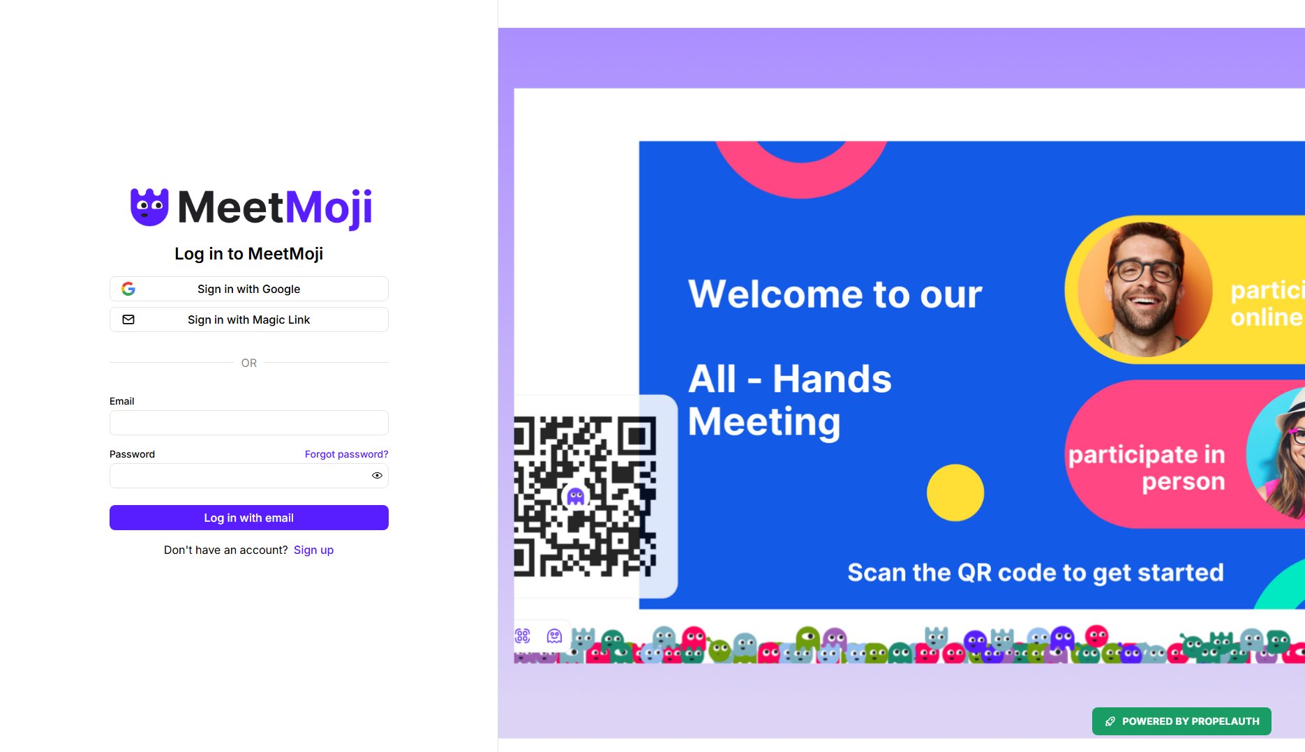 MeetMoji MeetMoji Interface & Screenshots