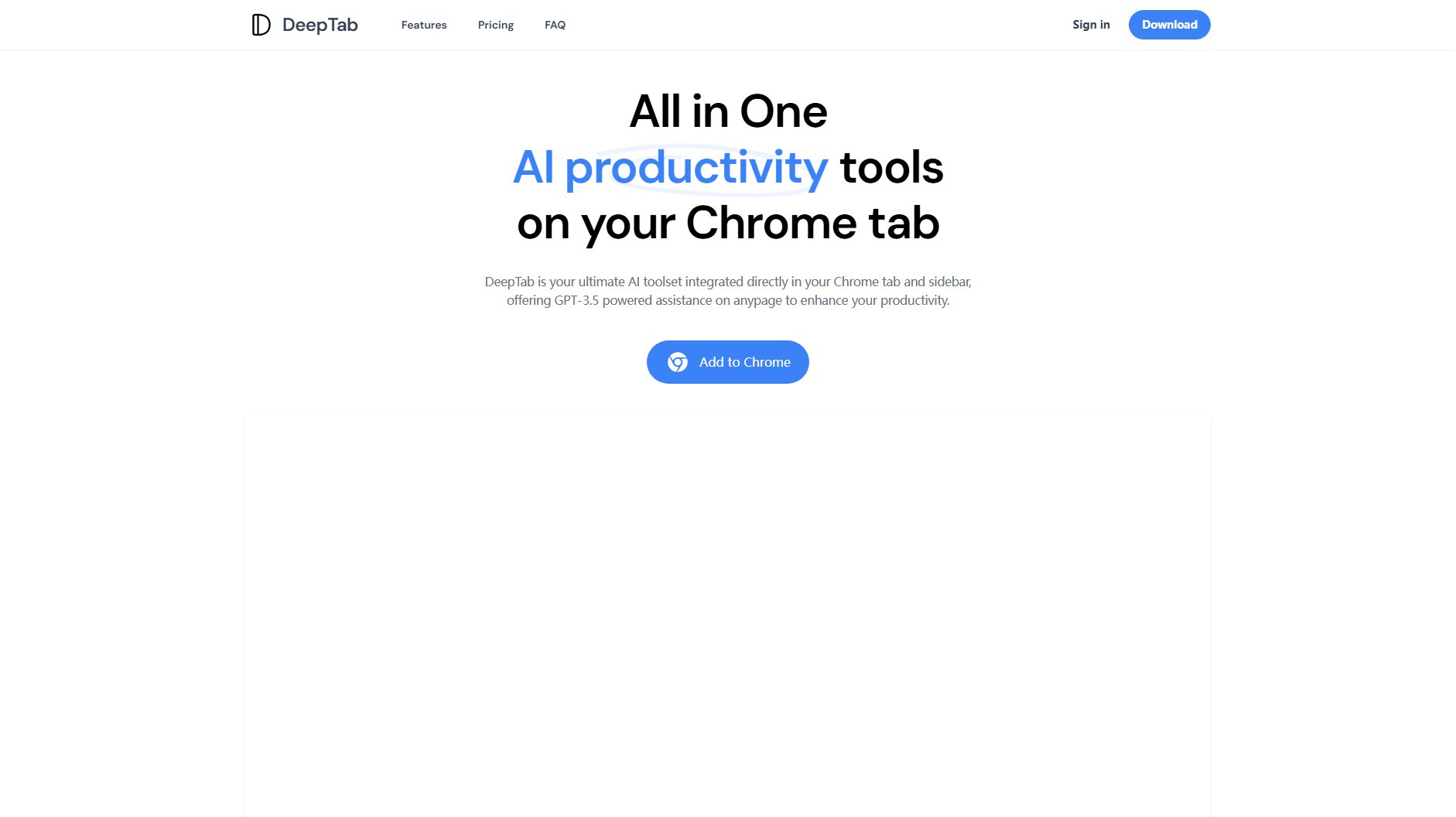 DeepTab DeepTab Interface & Screenshots DeepTab DeepTab Interface & Screenshots