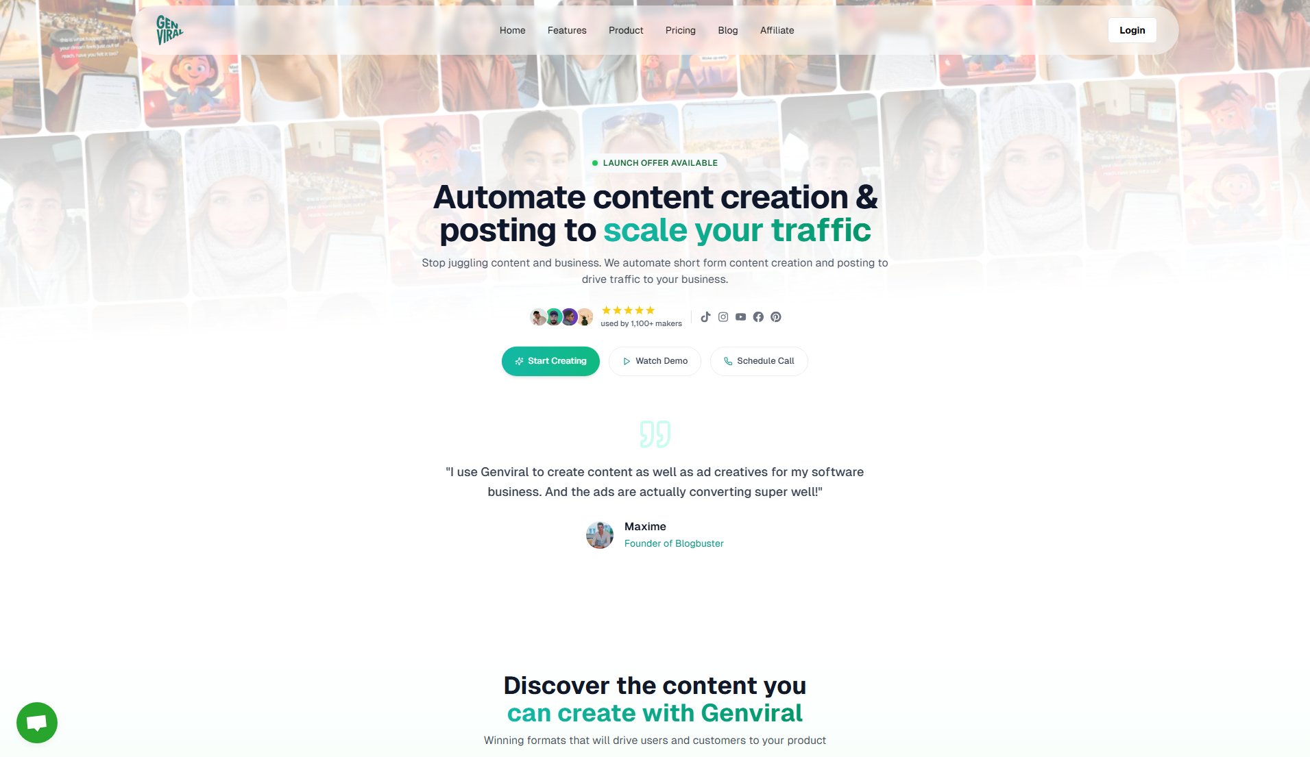 Genviral Genviral Interface & Screenshots