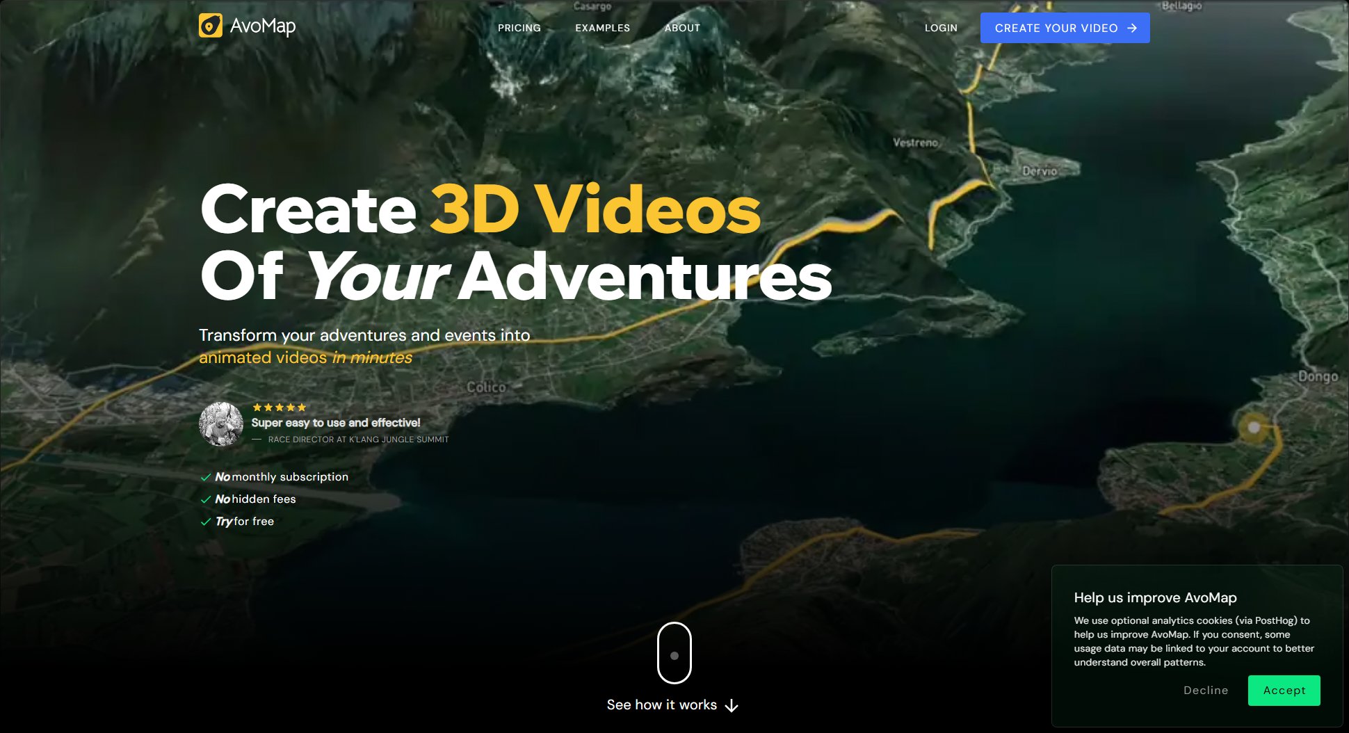 AvoMap AvoMap Interface & Screenshots
