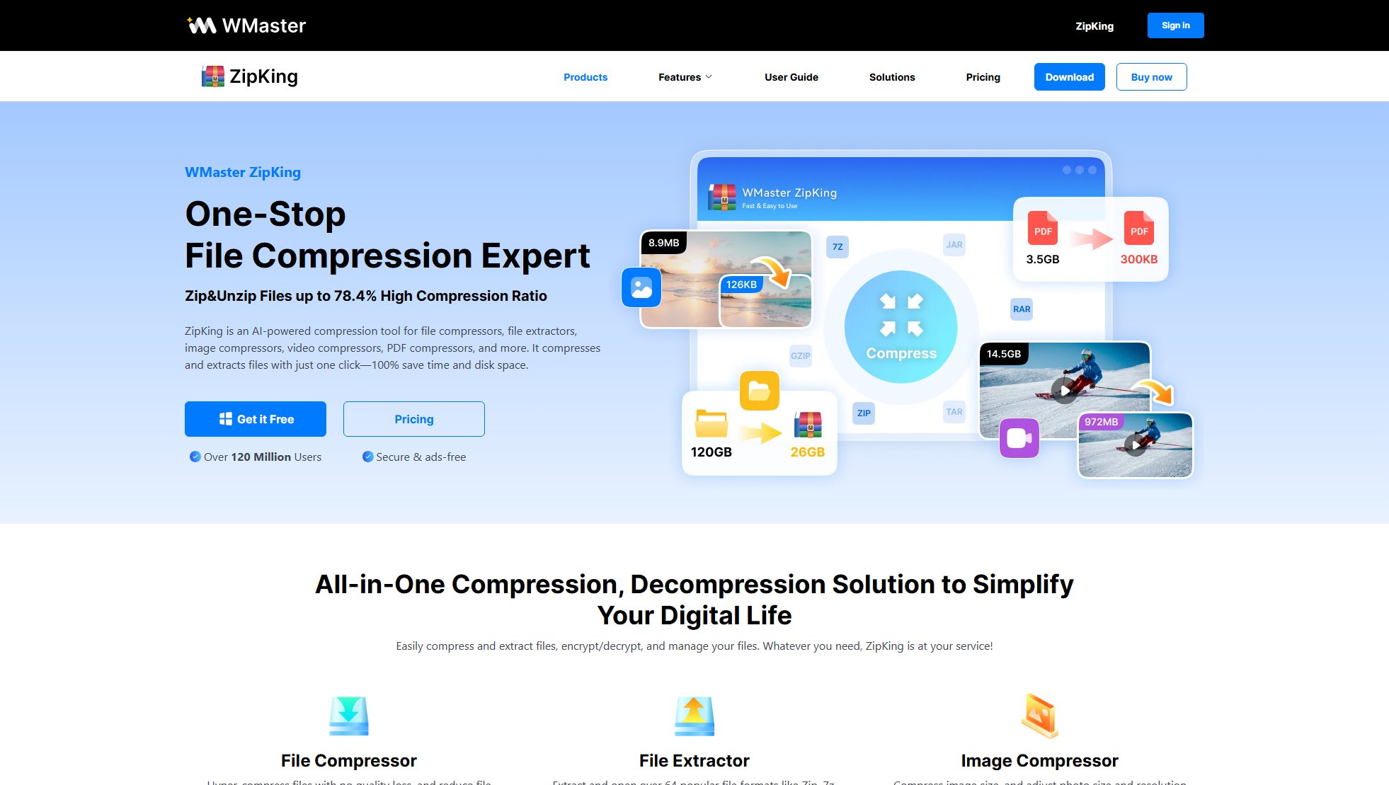 WMaster ZipKing WMaster ZipKing Interface & Screenshots