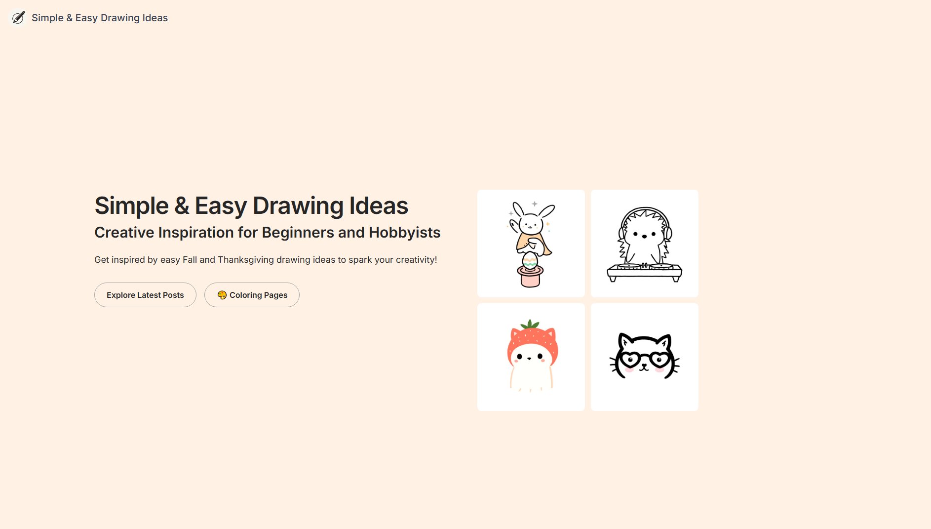 Simple & Easy Drawing Ideas Screenshot