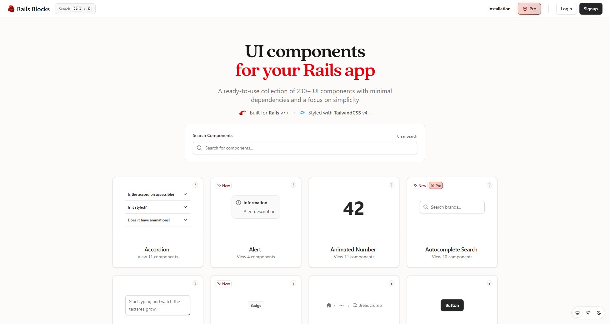 Rails Blocks Screenshot