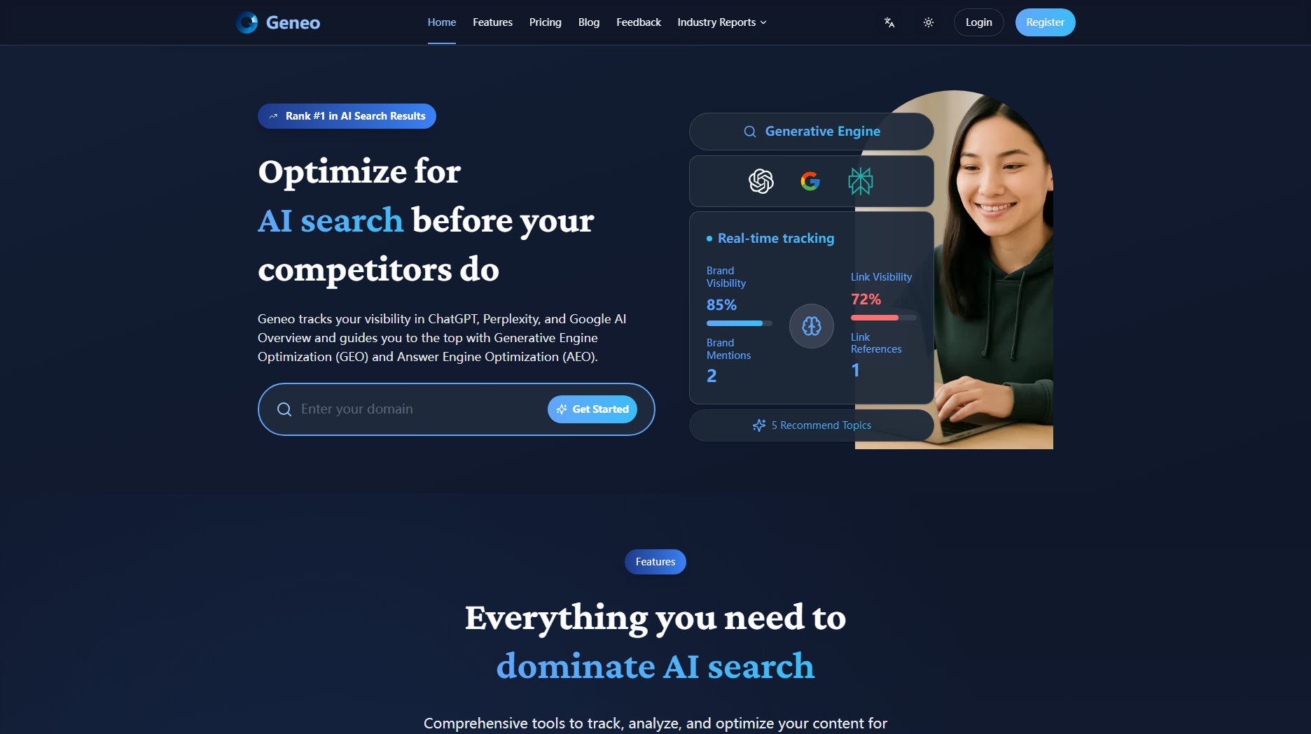 Geneo Geneo Interface & Screenshots Geneo Geneo Interface & Screenshots