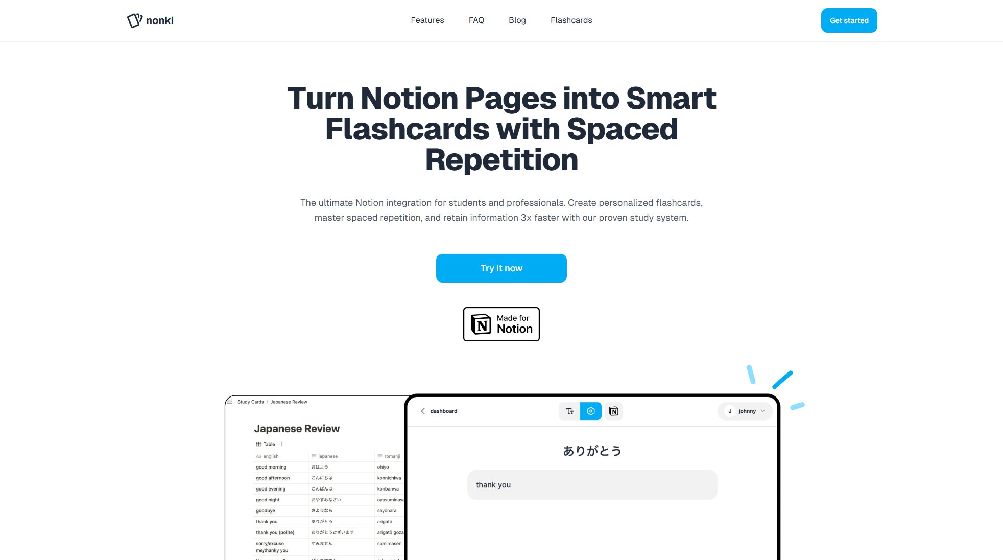 nonki nonki Interface & Screenshots