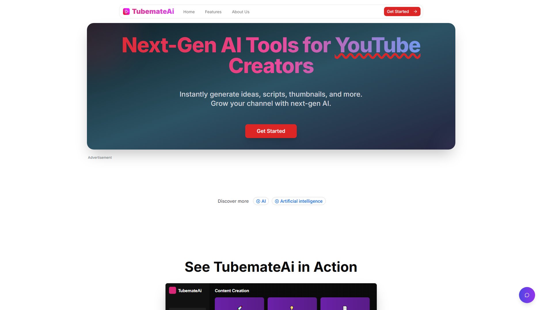TubemateAi TubemateAi Interface & Screenshots