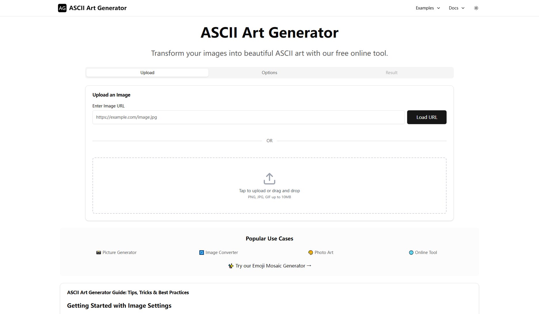 ASCII Art Generator 2025 Screenshot ASCII Art Generator 2025 Screenshot