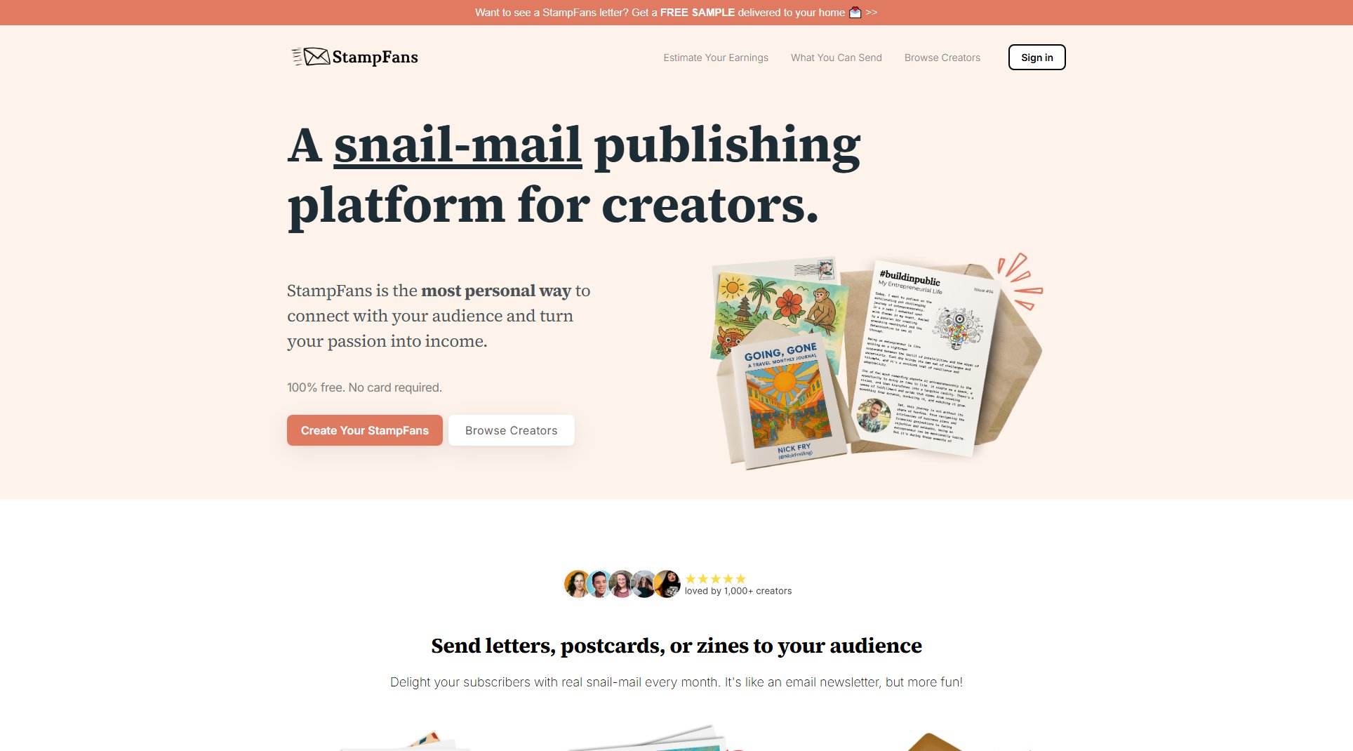 StampFans StampFans Interface & Screenshots StampFans StampFans Interface & Screenshots